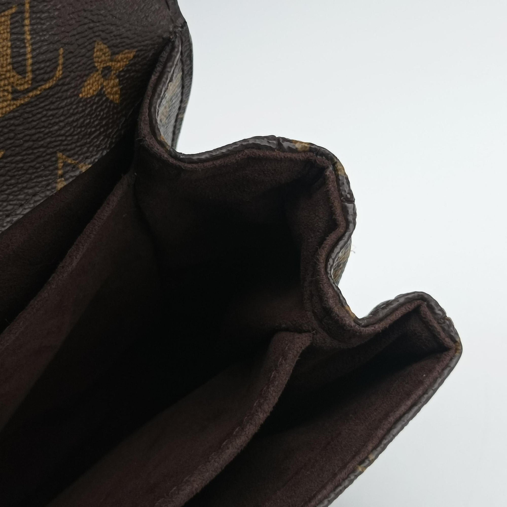 Pre-owned Louis Vuitton Pochette Metis MM Brown Monogram Canvas M44875 shoulderbag | stylenewstar