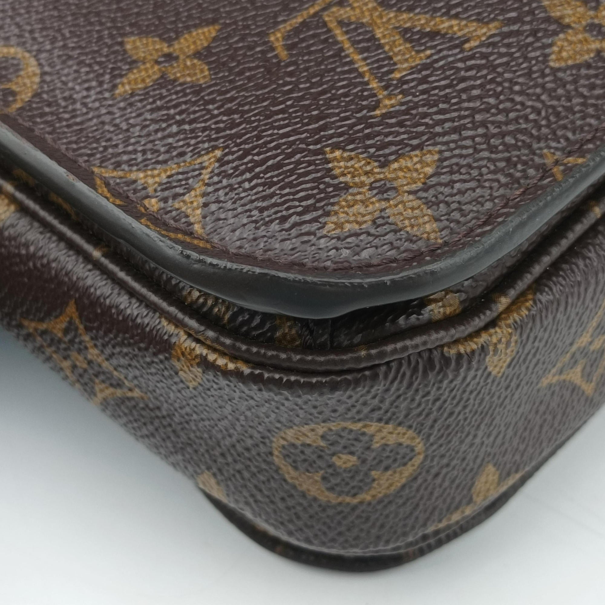 Pre-owned Louis Vuitton Pochette Metis MM Brown Monogram Canvas M44875 shoulderbag | stylenewstar