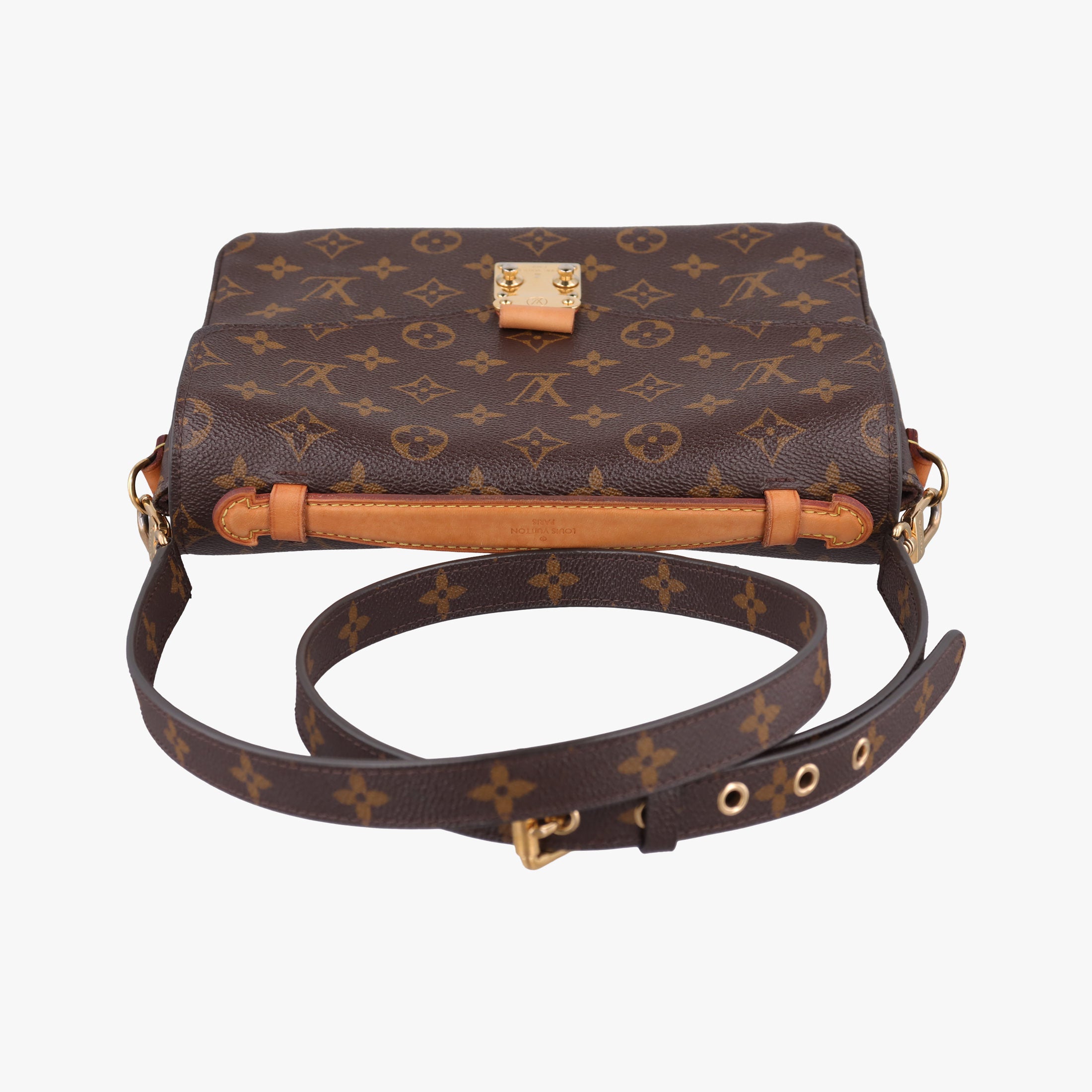 Pre-owned Louis Vuitton Pochette Metis MM Brown Monogram Canvas M44875 shoulderbag | stylenewstar