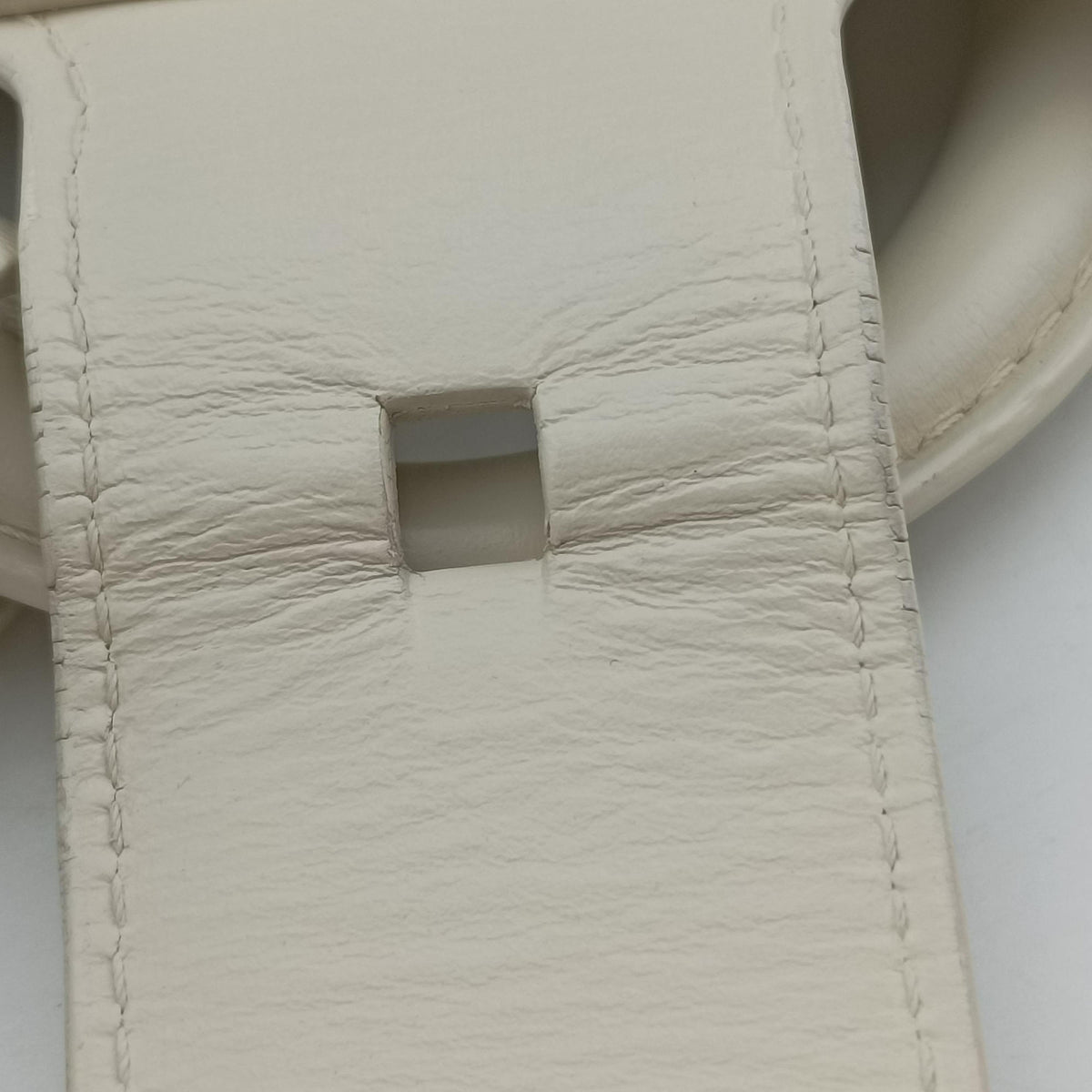 Secondhand Delvaux Brillon MM White Leather  shoulderbag | stylenewstar
