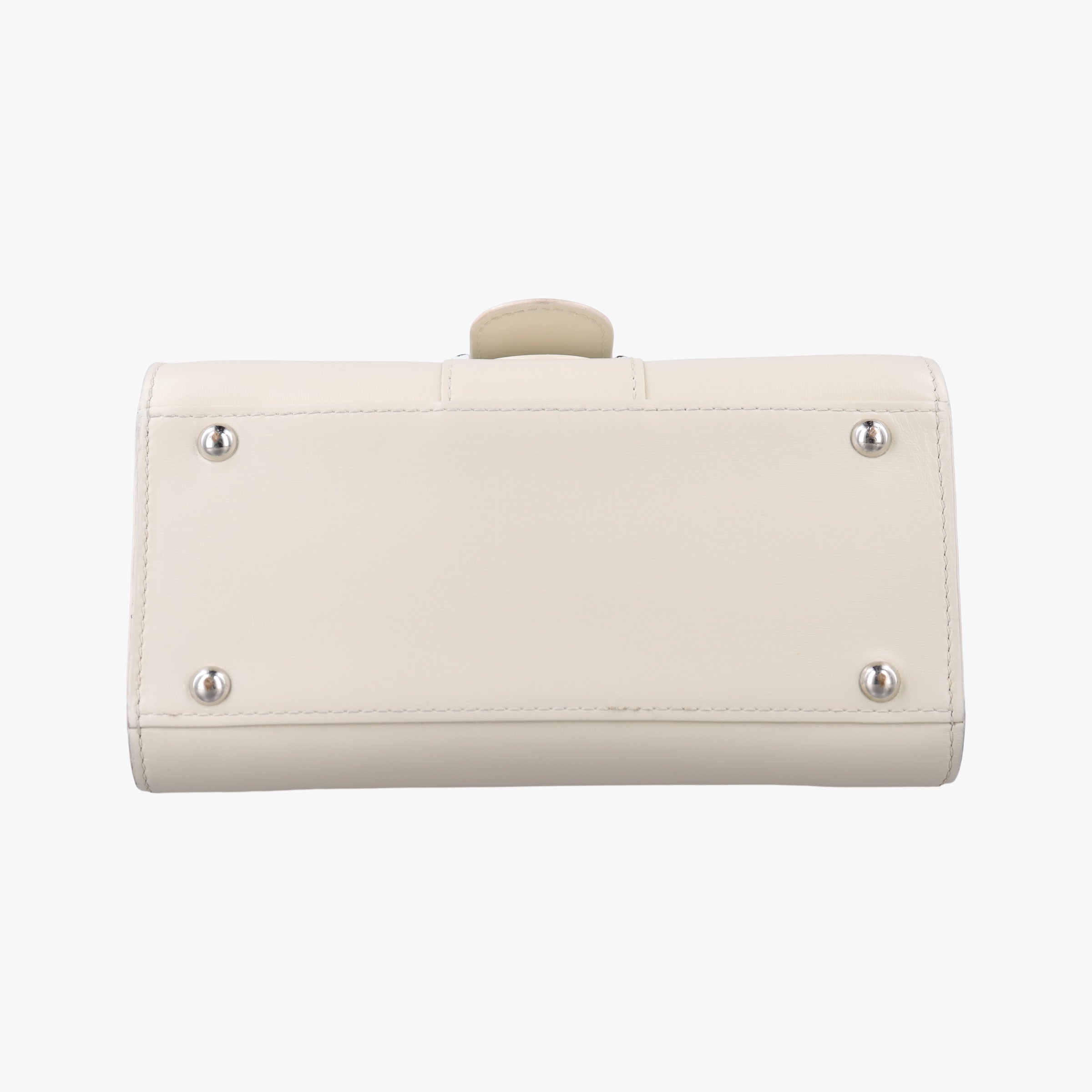 Secondhand Delvaux Brillon MM White Leather  shoulderbag | stylenewstar