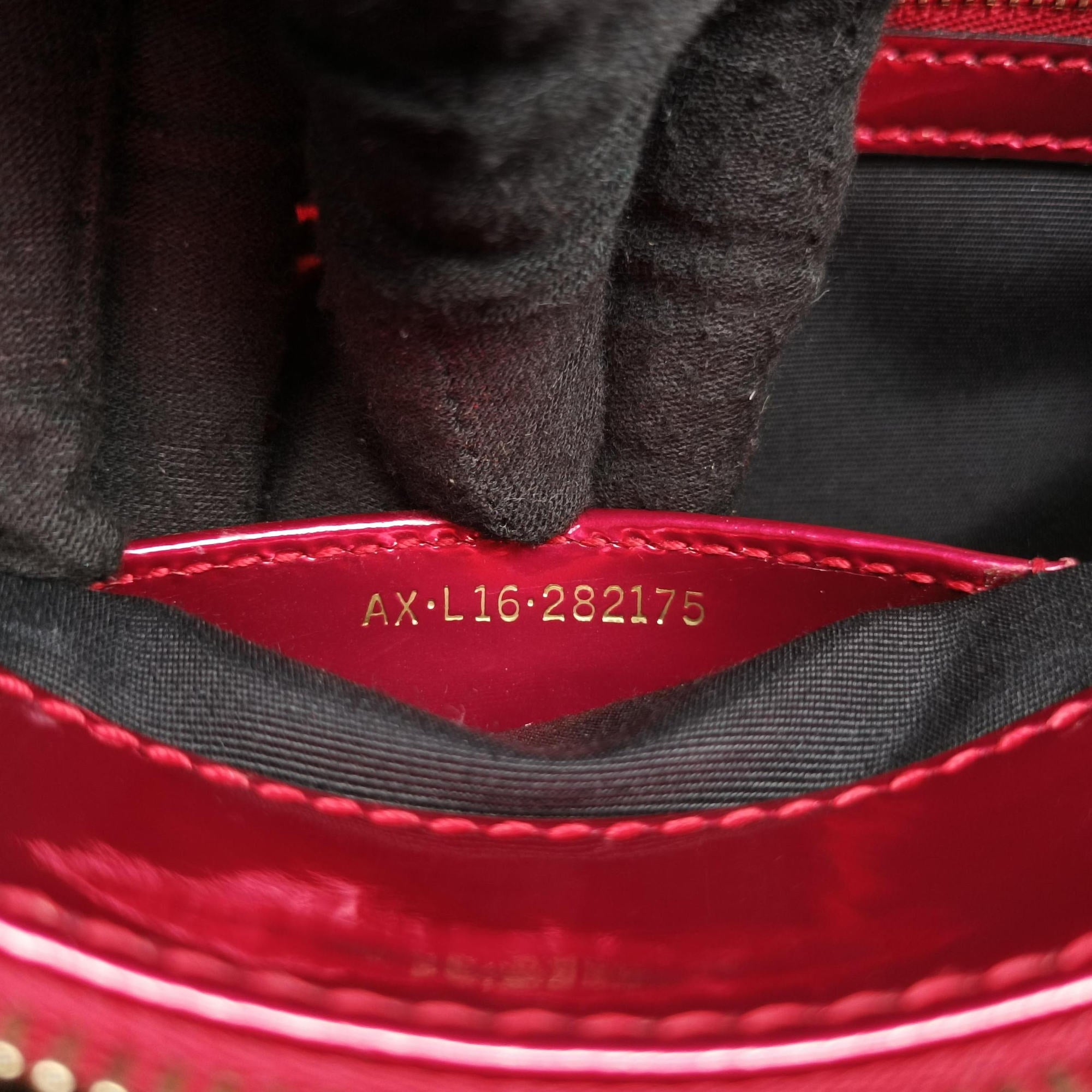 Secondhand Bvlgari Serpenti Forever Red Patent Leather  shoulderbag | stylenewstar