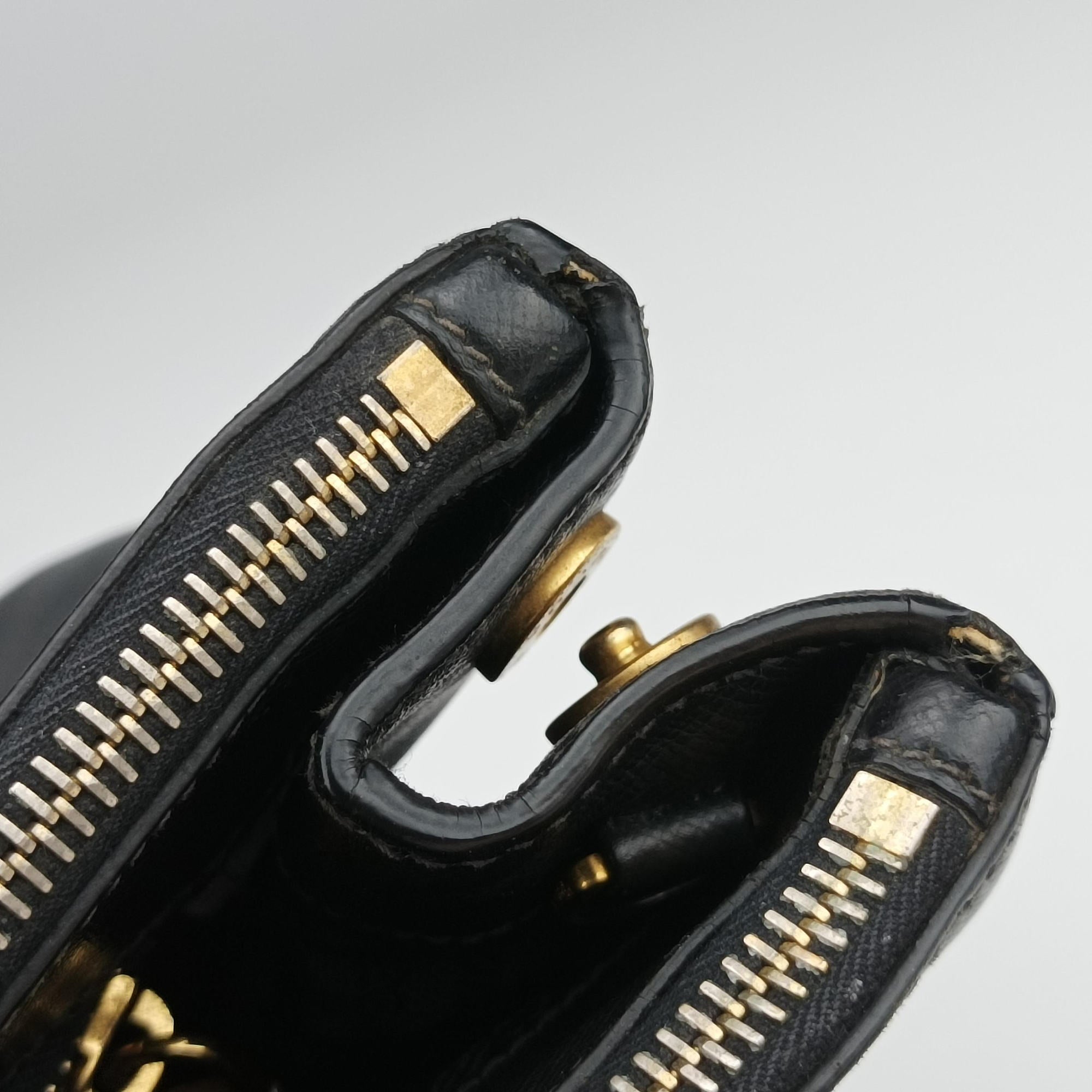 Pre-owned Prada Galleria Black SAFFIANO Leather BN2274 shoulderbag | stylenewstar