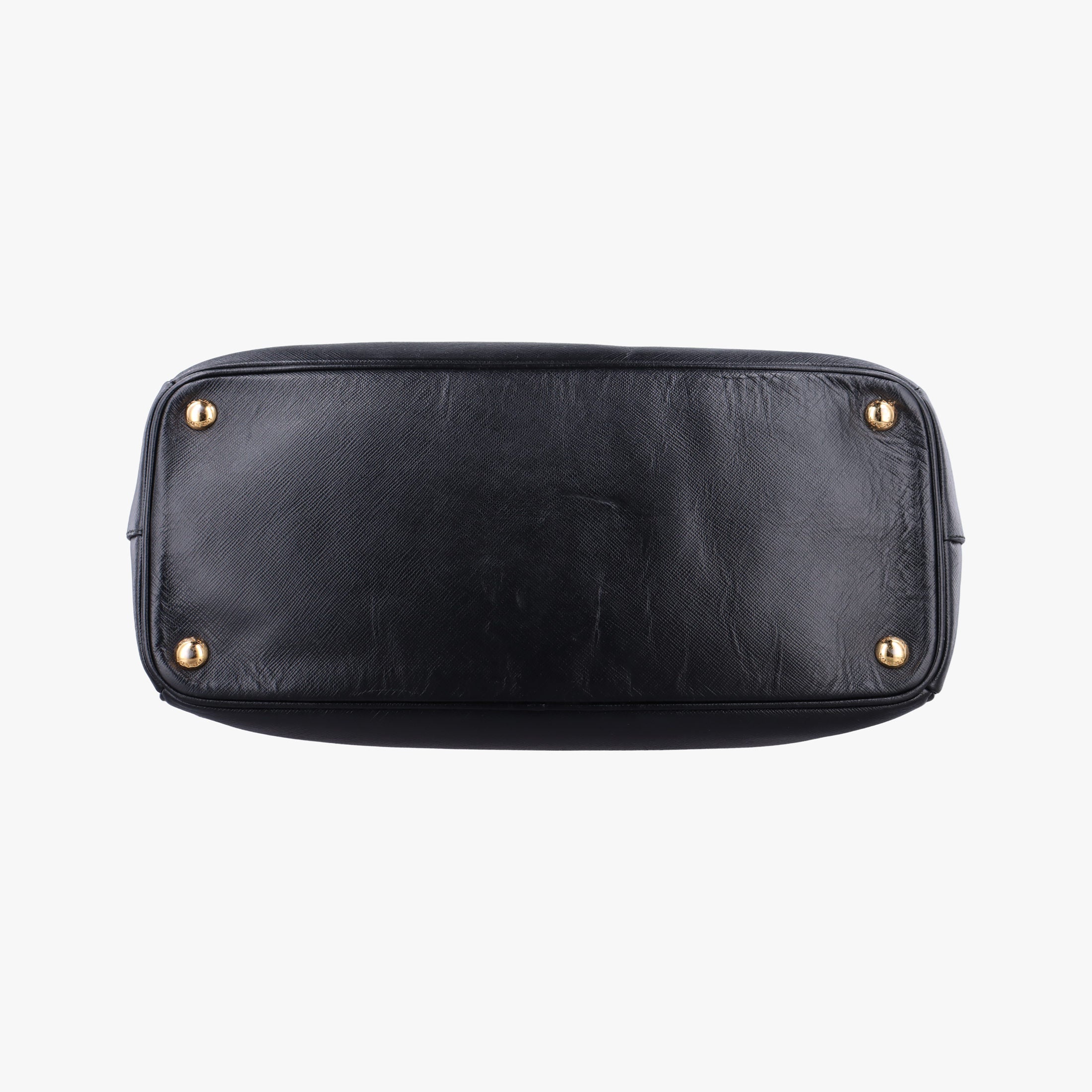 Pre-owned Prada Galleria Black SAFFIANO Leather BN2274 shoulderbag | stylenewstar