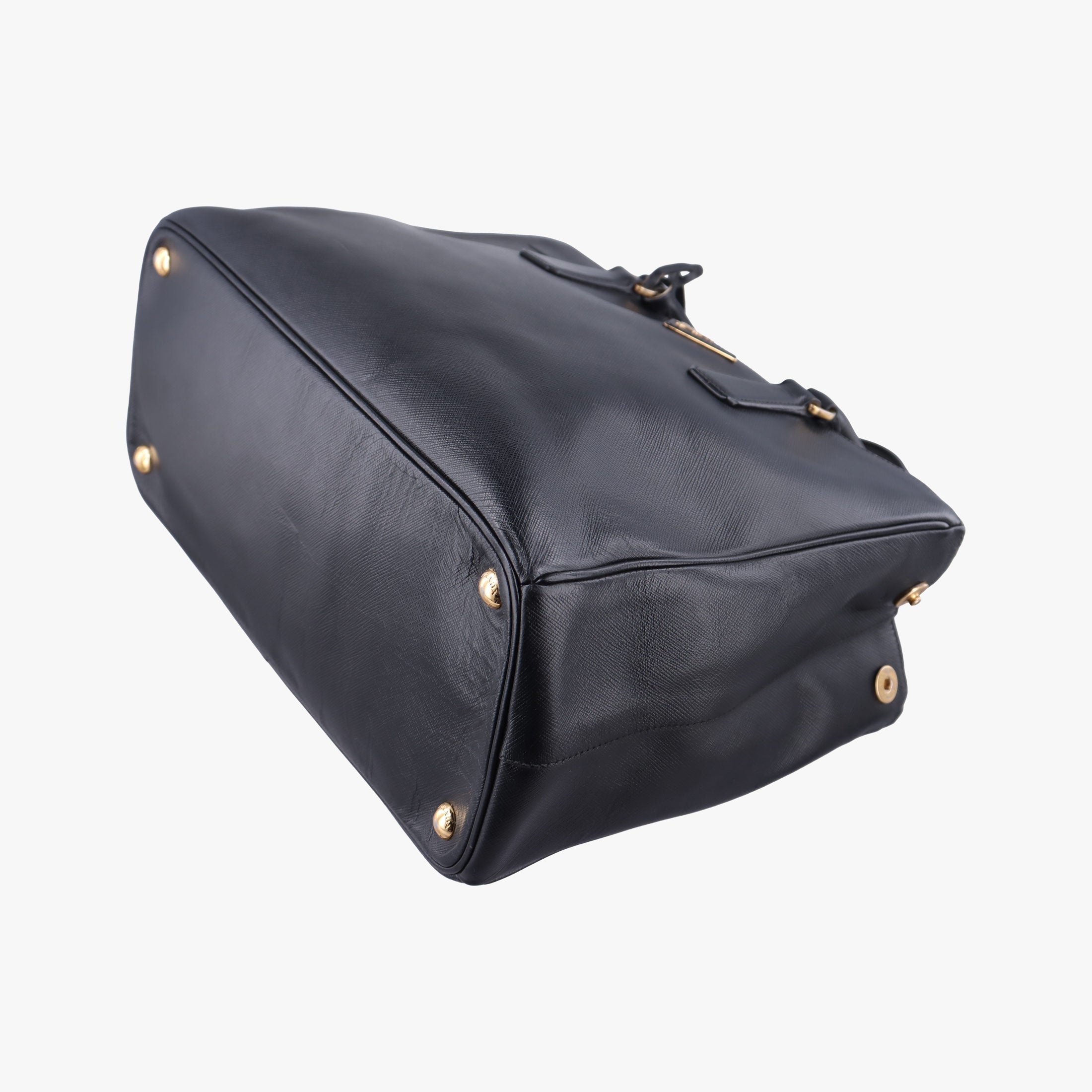 Pre-owned Prada Galleria Black SAFFIANO Leather BN2274 shoulderbag | stylenewstar
