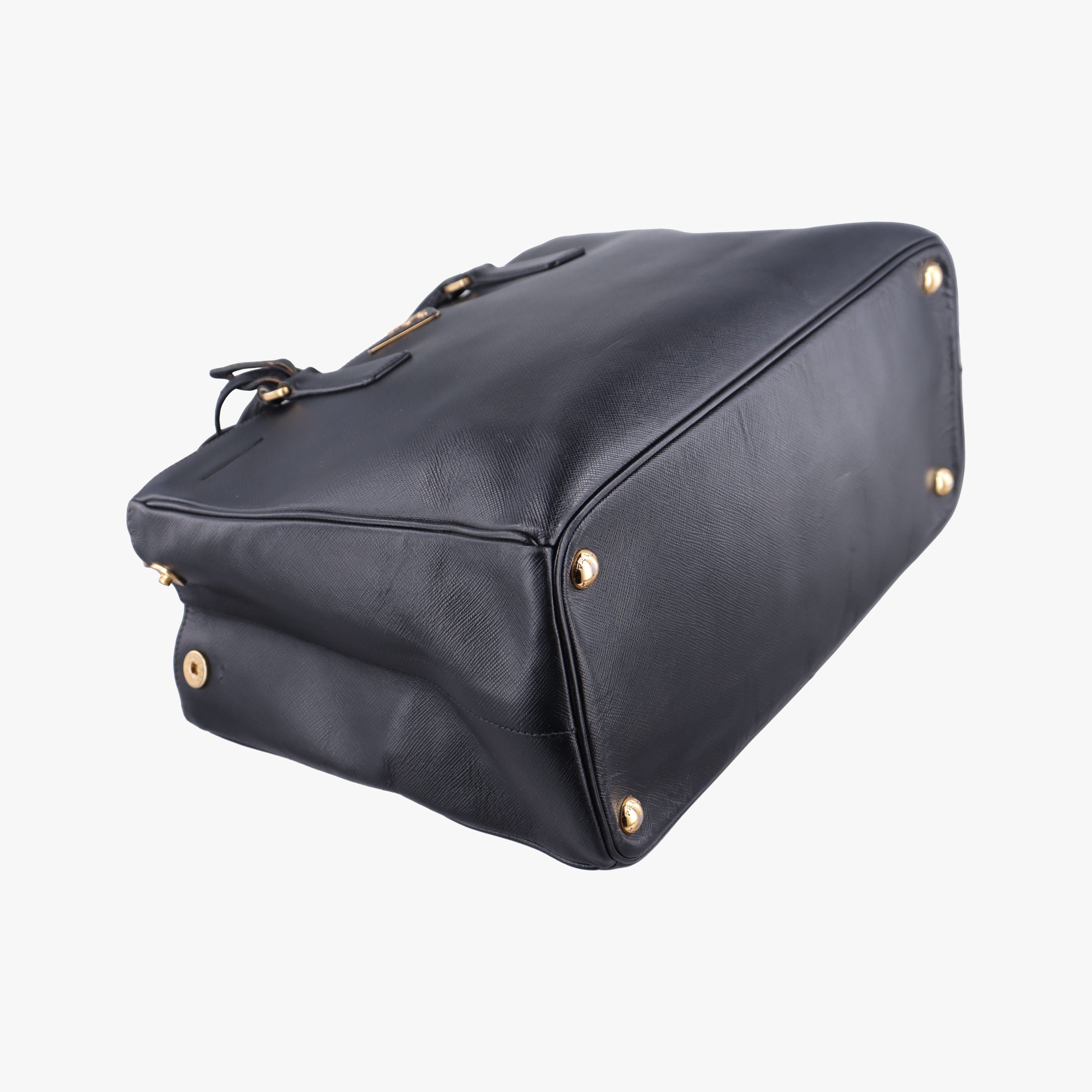Pre-owned Prada Galleria Black SAFFIANO Leather BN2274 shoulderbag | stylenewstar