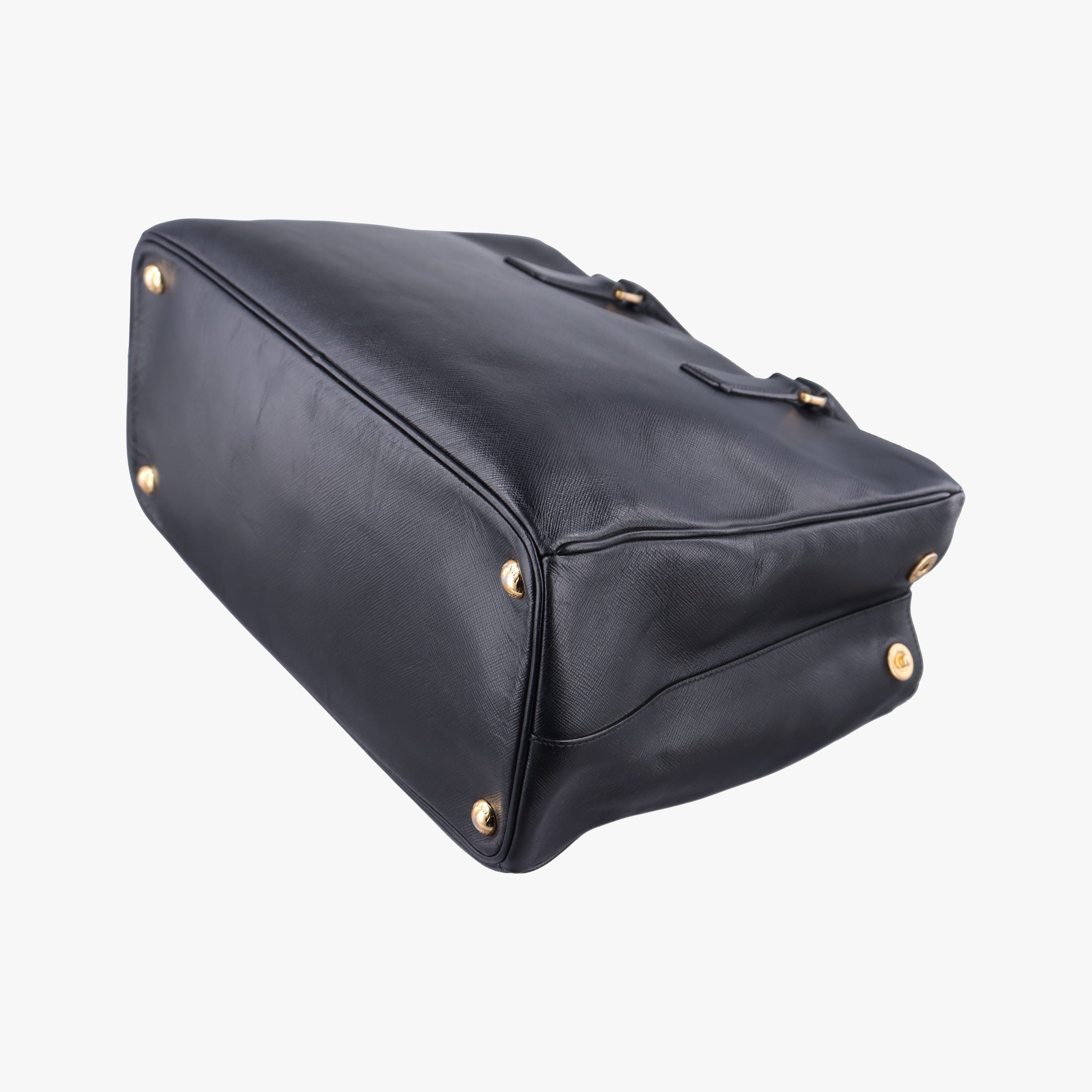 Pre-owned Prada Galleria Black SAFFIANO Leather BN2274 shoulderbag | stylenewstar