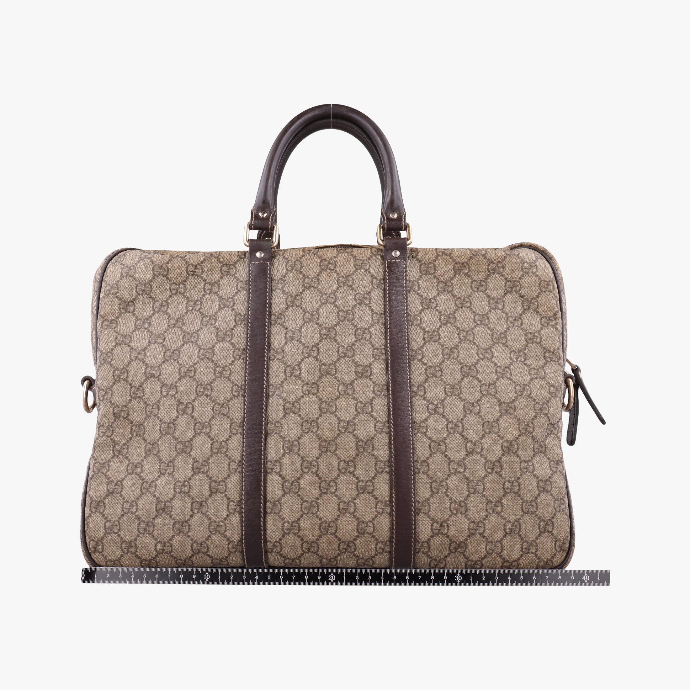 Vintage Gucci Diamante Brown PVC coated canvas 208463 handbag | stylenewstar