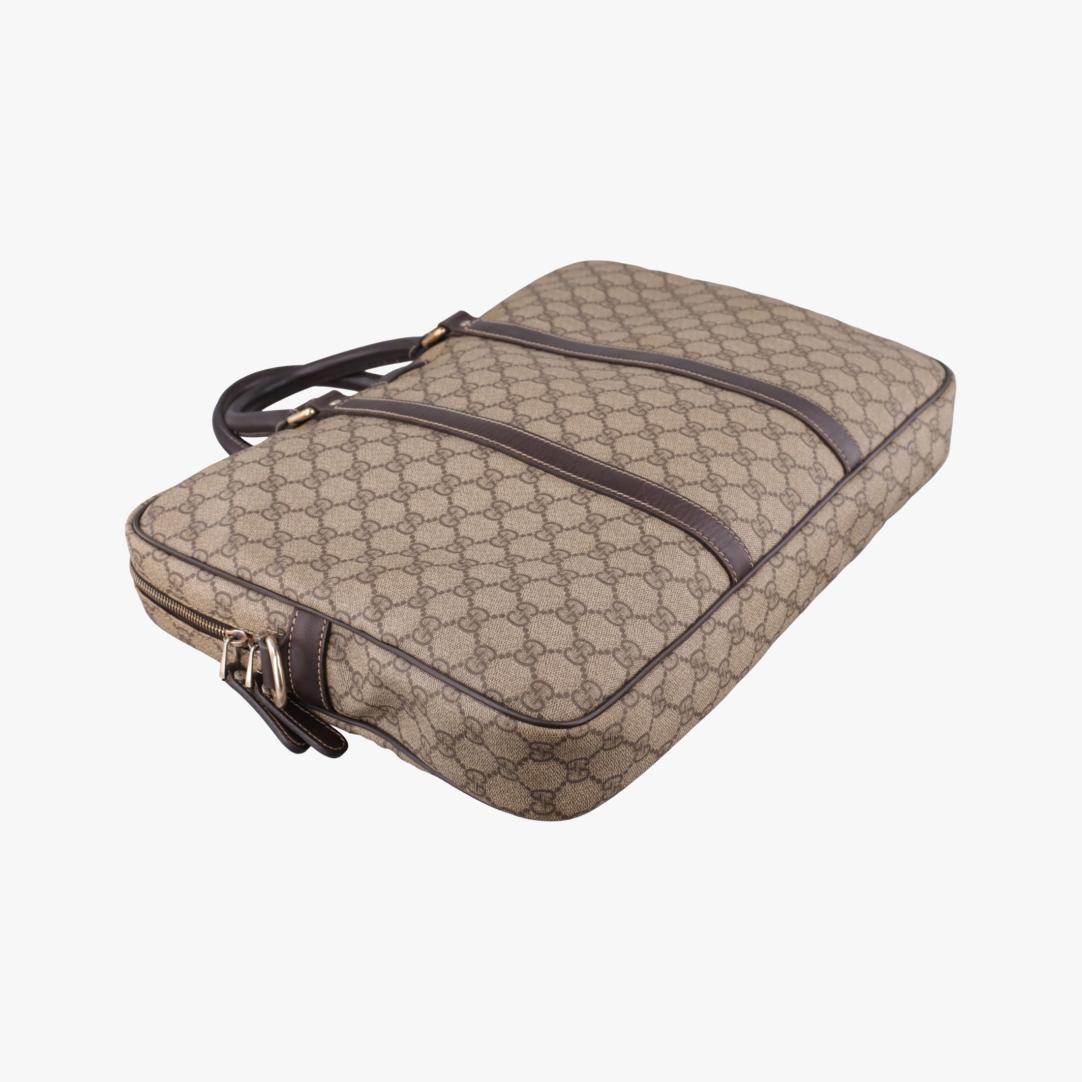 Vintage Gucci Diamante Brown PVC coated canvas 208463 handbag | stylenewstar