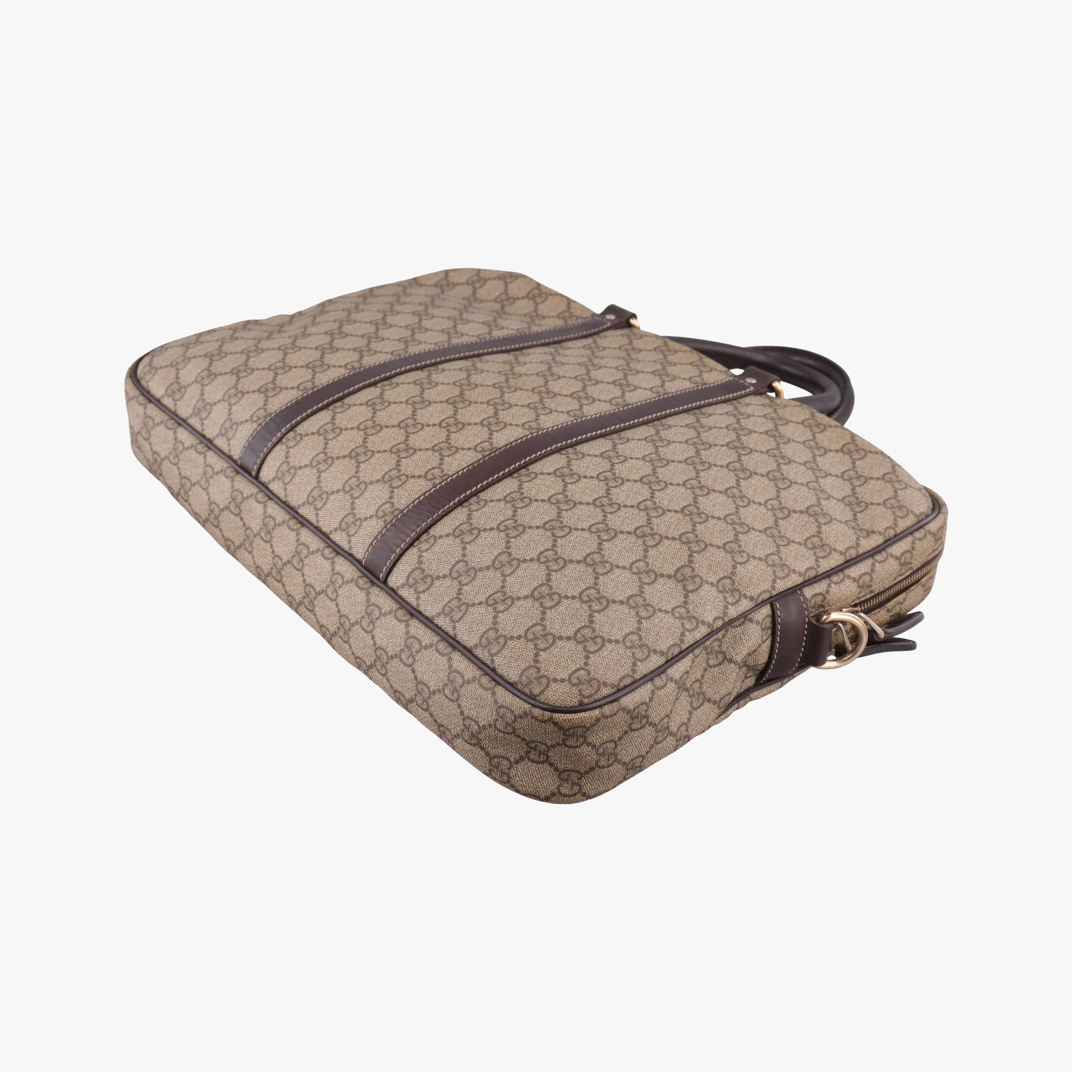 Vintage Gucci Diamante Brown PVC coated canvas 208463 handbag | stylenewstar