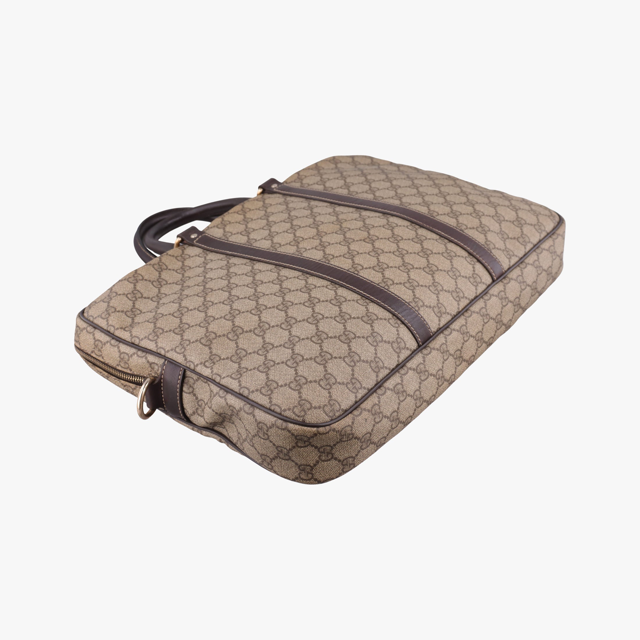 Vintage Gucci Diamante Brown PVC coated canvas 208463 handbag | stylenewstar