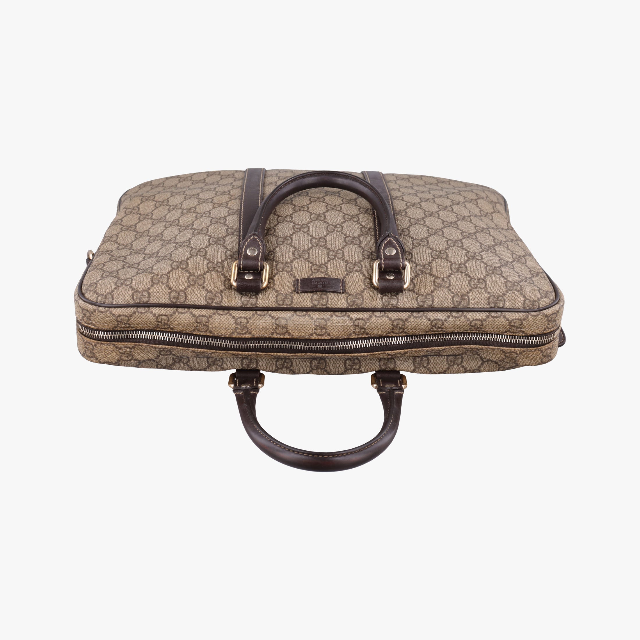 Vintage Gucci Diamante Brown PVC coated canvas 208463 handbag | stylenewstar