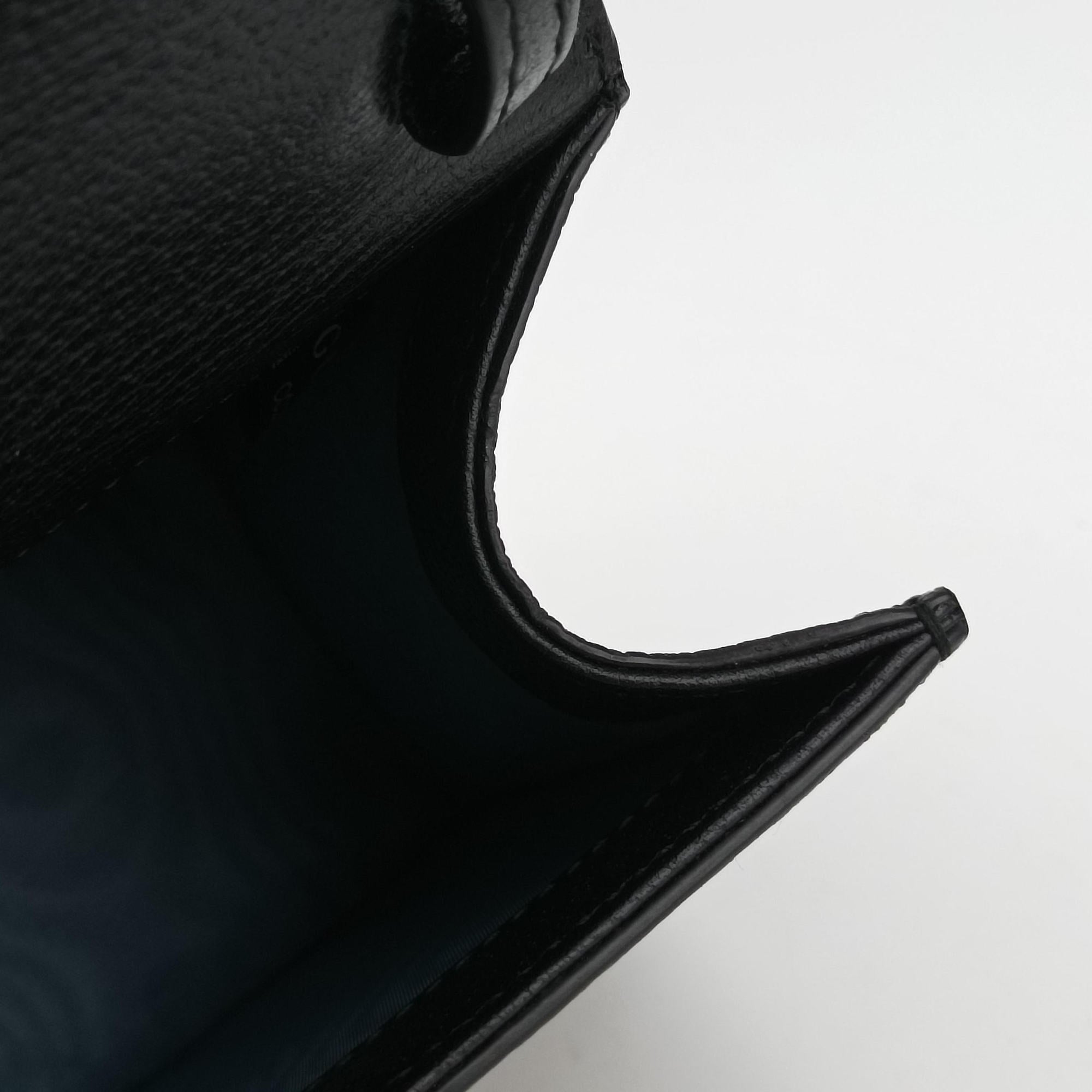 Pre-owned Gucci Sylvie Black×Multi Leather 470270 shoulderbag | stylenewstar