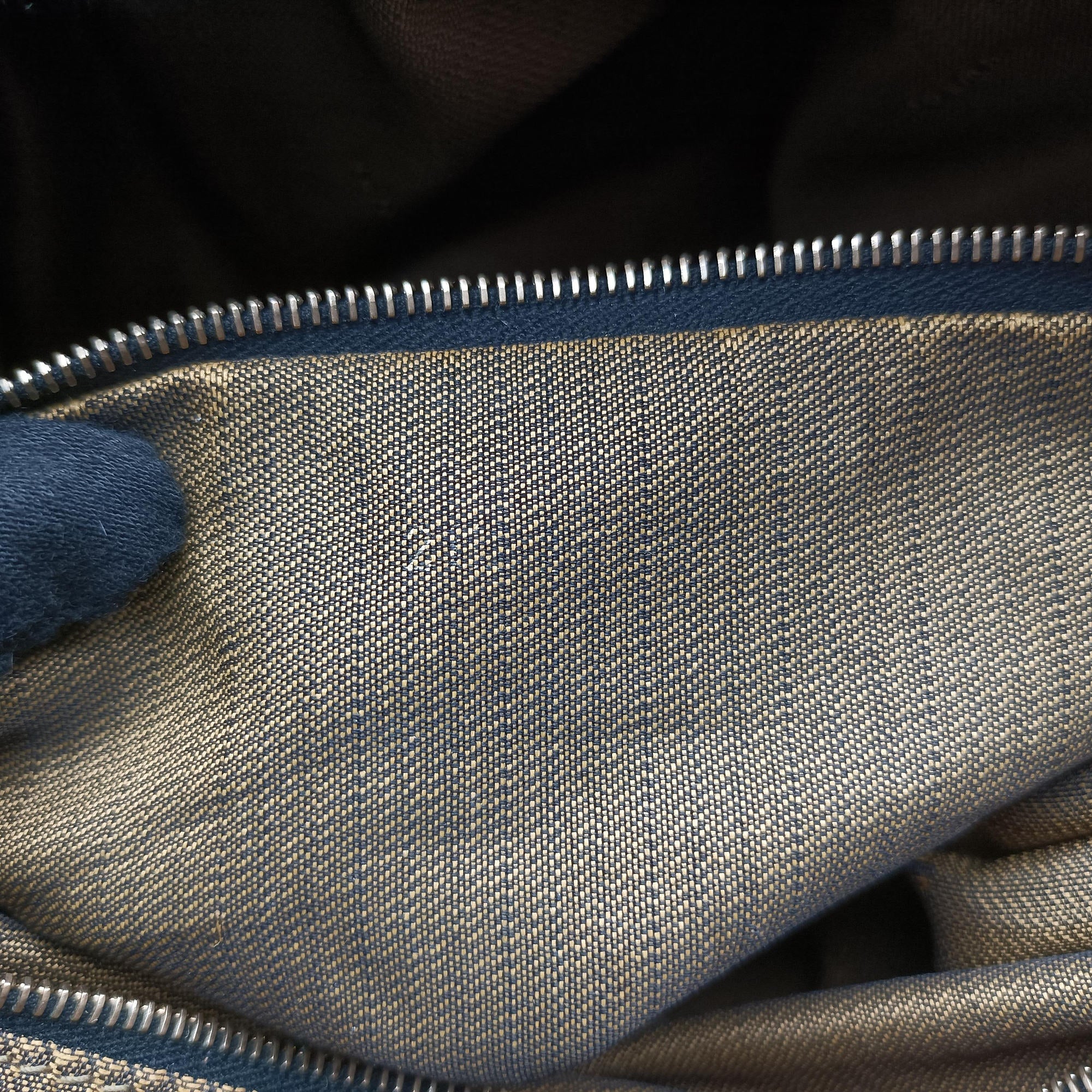 Pre-owned Fendi Zucca Print Brown canvas  handbag | stylenewstar