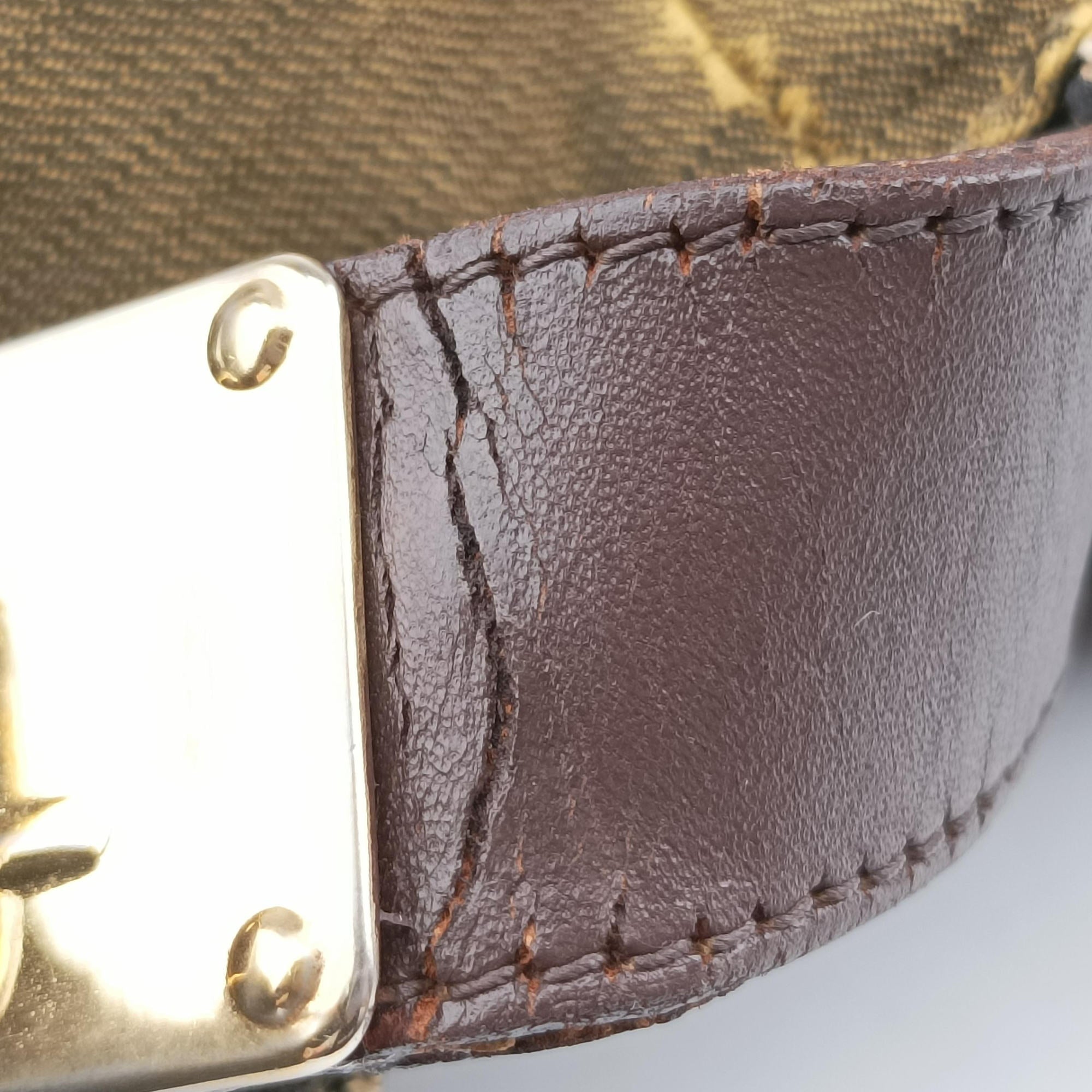 Pre-owned Fendi Zucca Print Brown canvas  handbag | stylenewstar