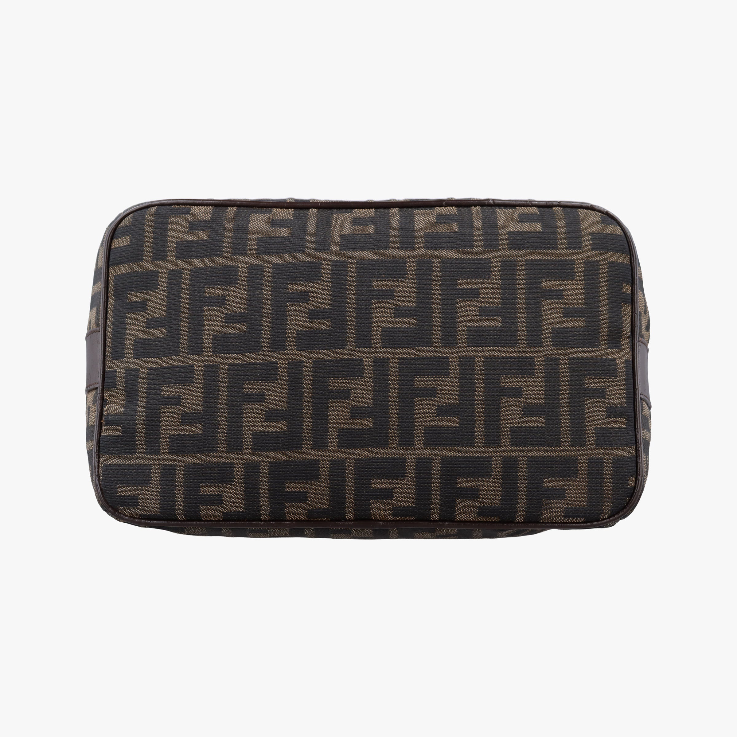 Pre-owned Fendi Zucca Print Brown canvas  handbag | stylenewstar