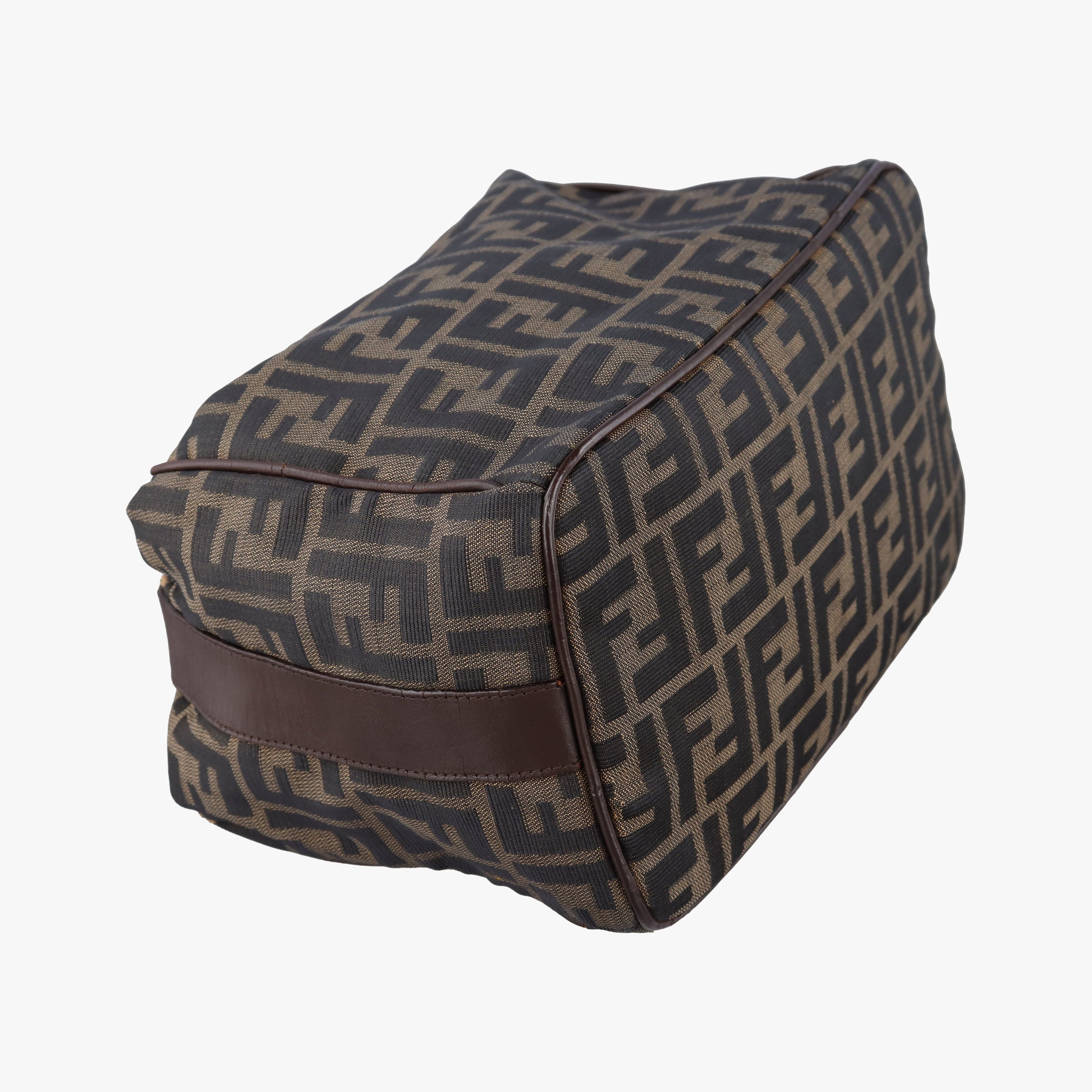 Pre-owned Fendi Zucca Print Brown canvas  handbag | stylenewstar