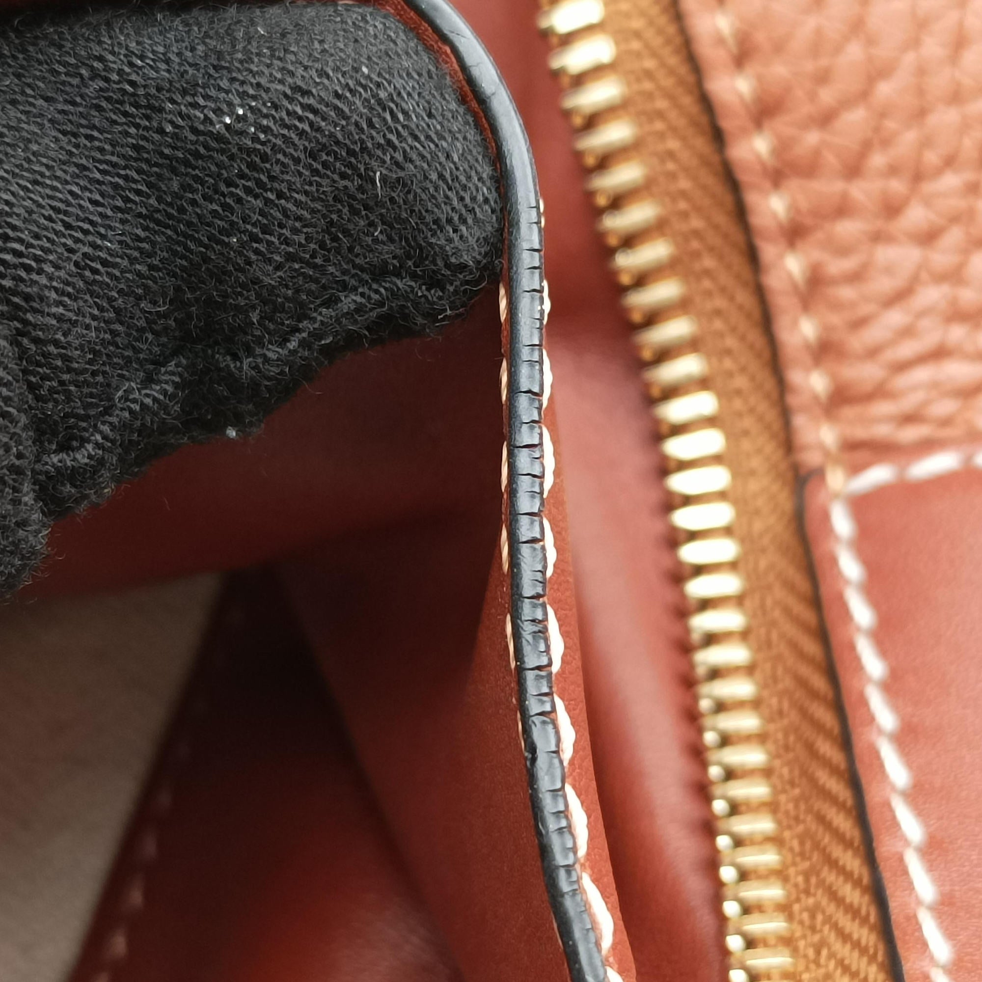 Secondhand Loewe Hammock Brown Leather  handbag | stylenewstar