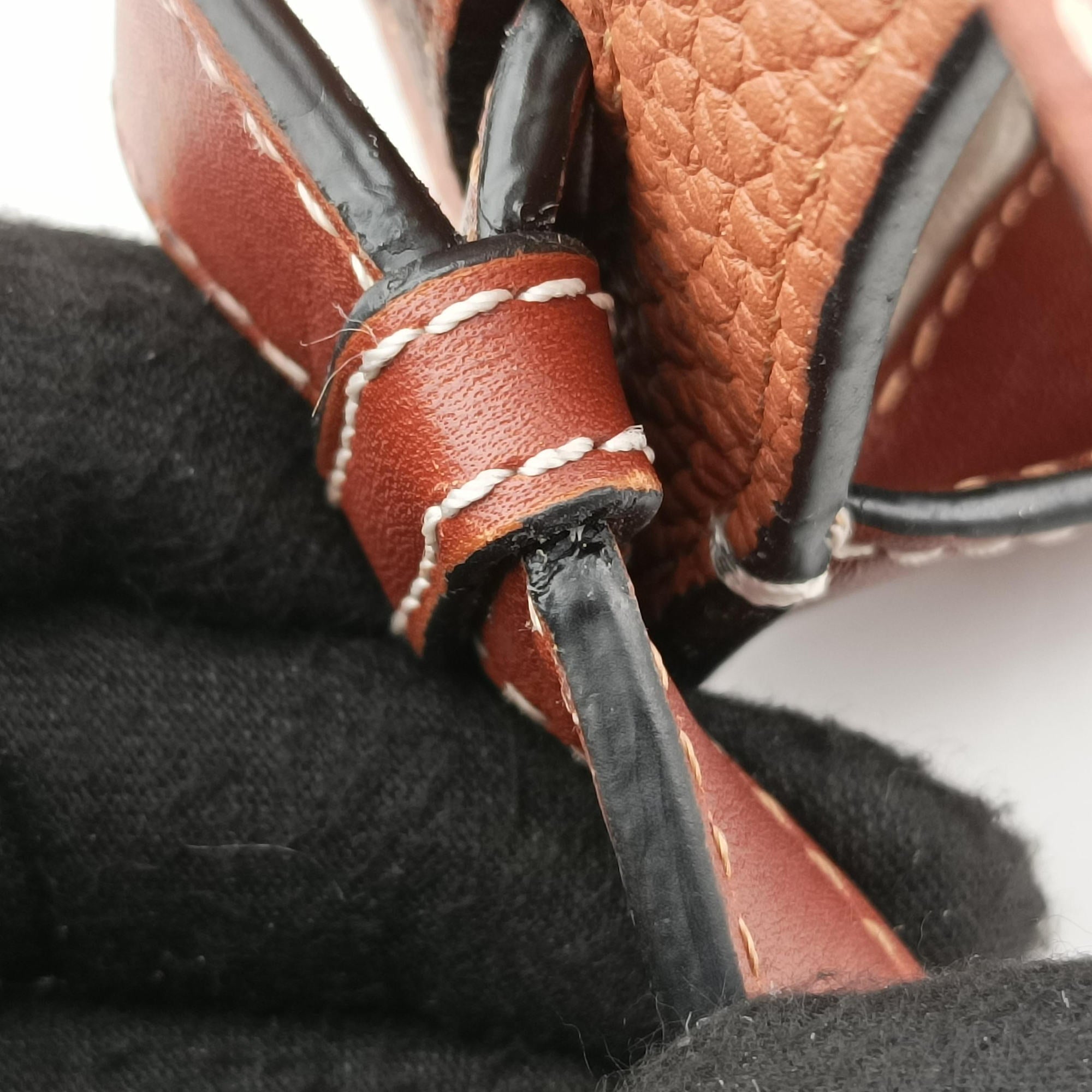 Secondhand Loewe Hammock Brown Leather  handbag | stylenewstar