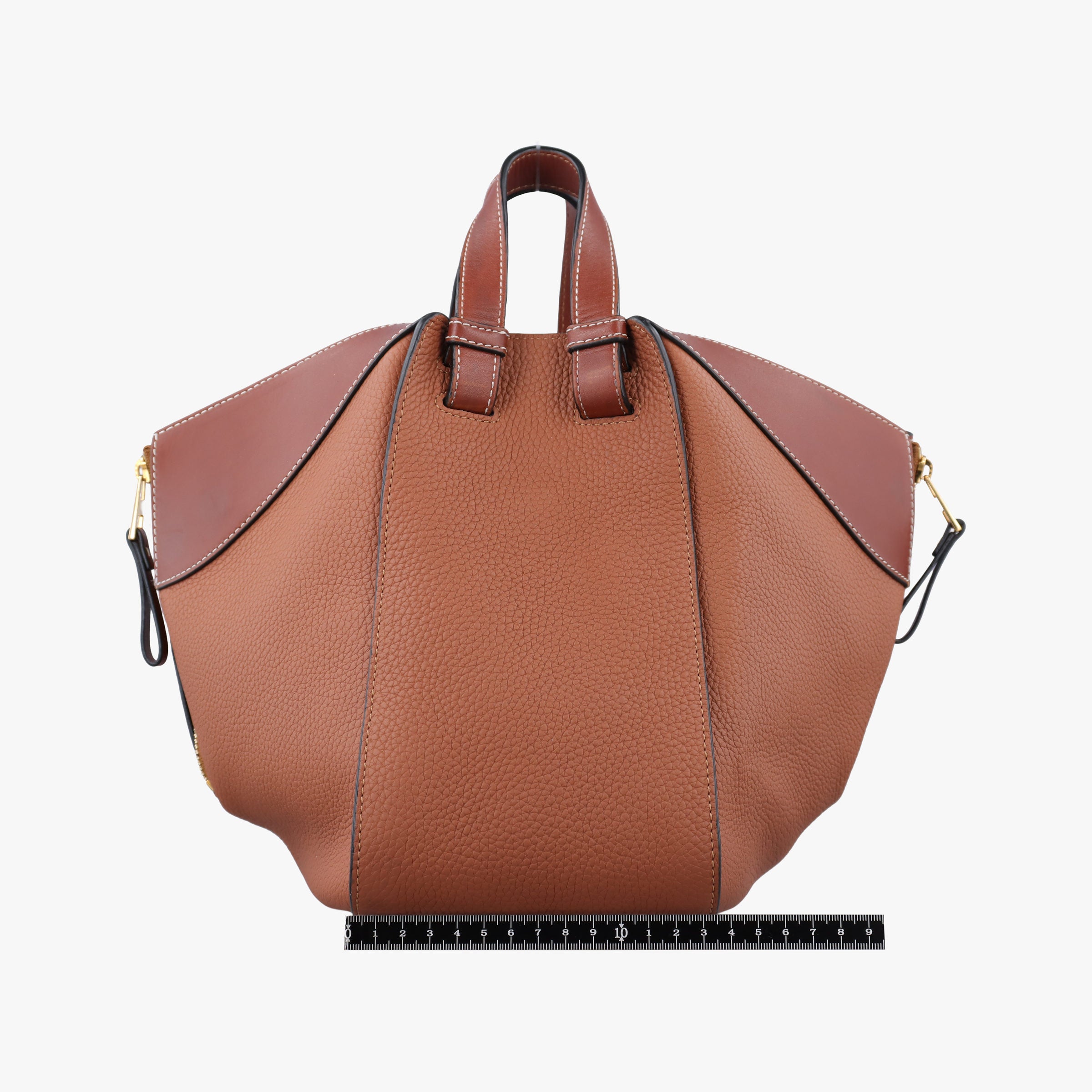Secondhand Loewe Hammock Brown Leather  handbag | stylenewstar