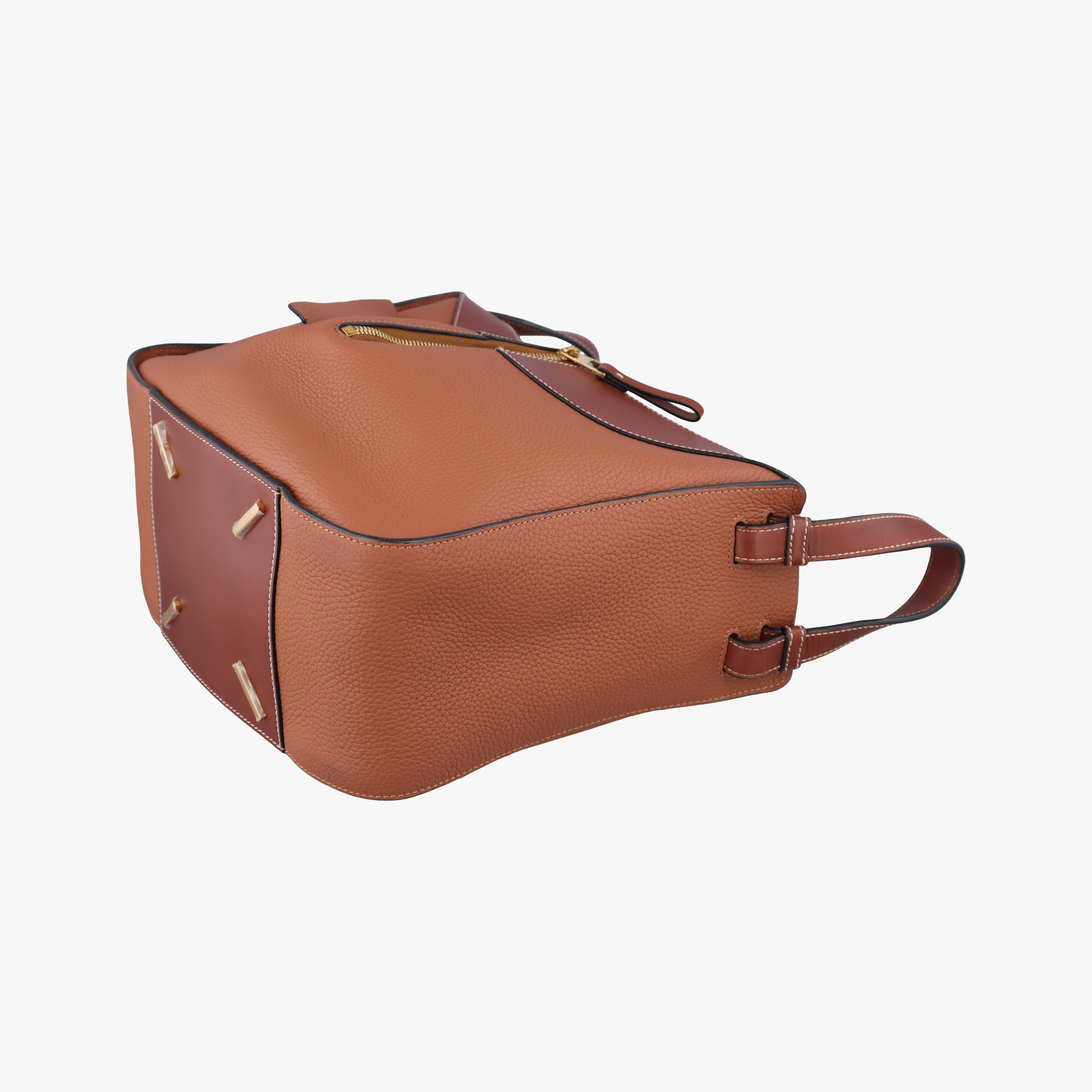 Secondhand Loewe Hammock Brown Leather  handbag | stylenewstar