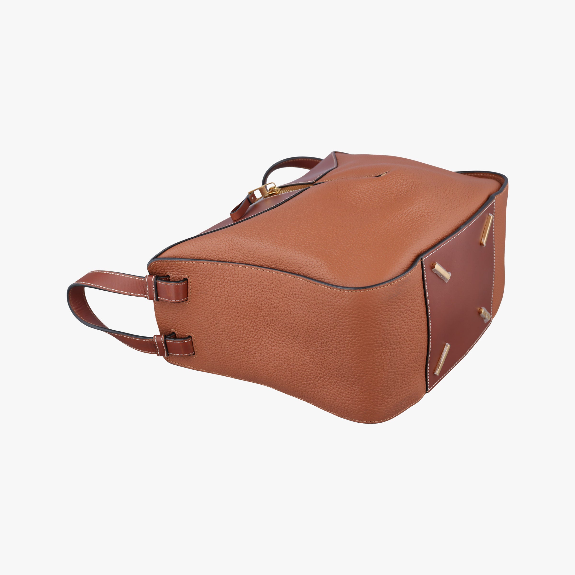 Secondhand Loewe Hammock Brown Leather  handbag | stylenewstar
