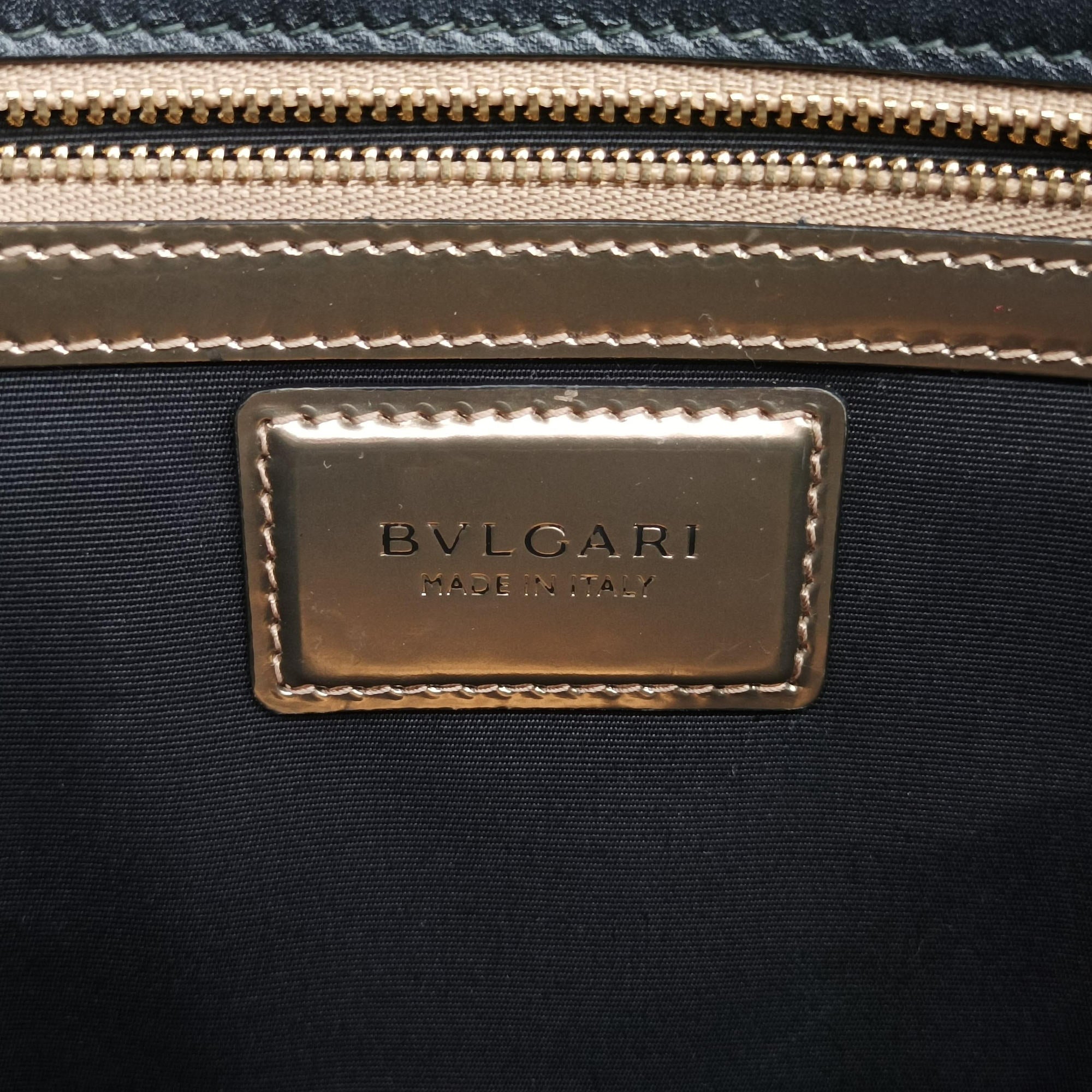 Secondhand Bvlgari SERPENTI FOREVER Golden Enamel  shoulderbag | stylenewstar