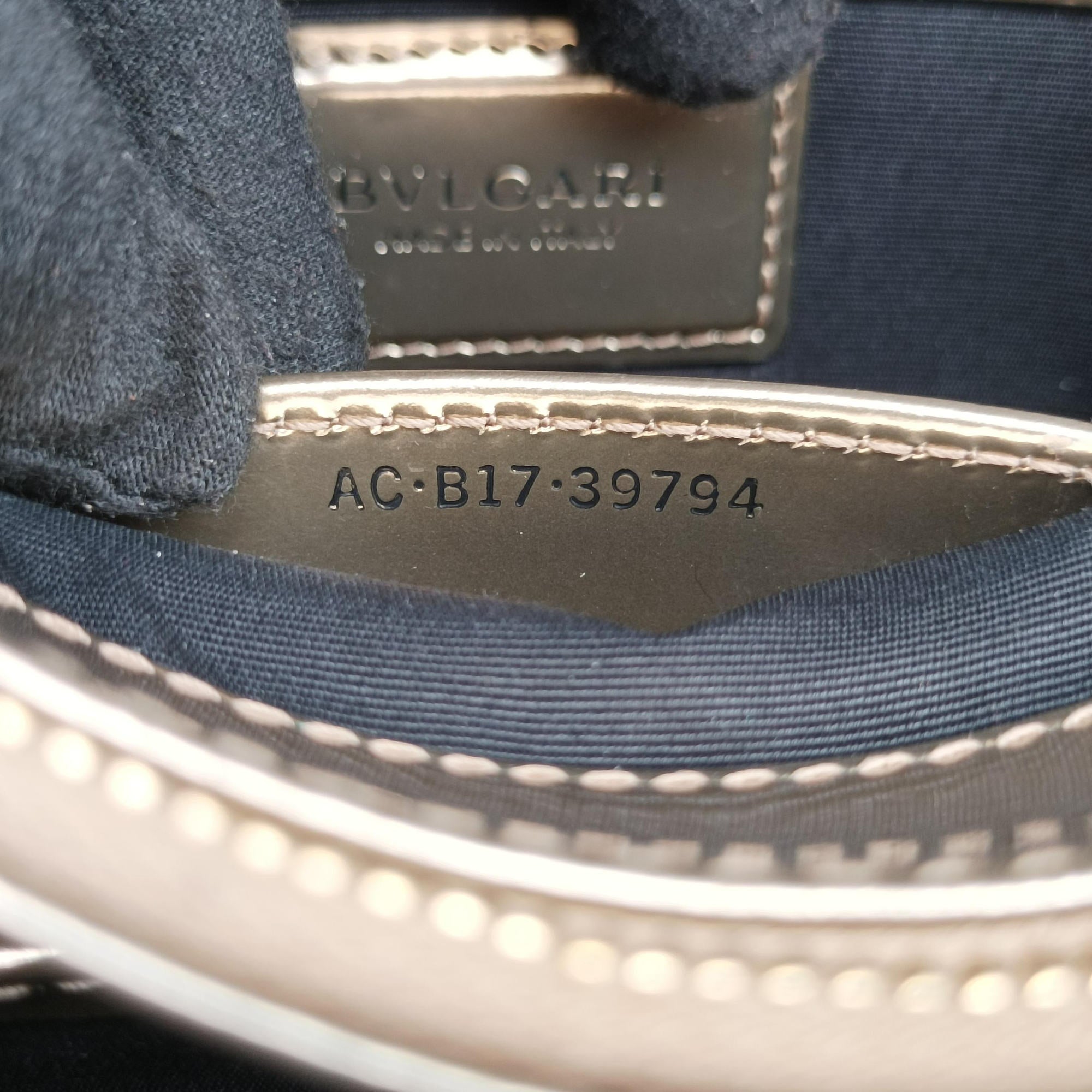 Secondhand Bvlgari SERPENTI FOREVER Golden Enamel  shoulderbag | stylenewstar