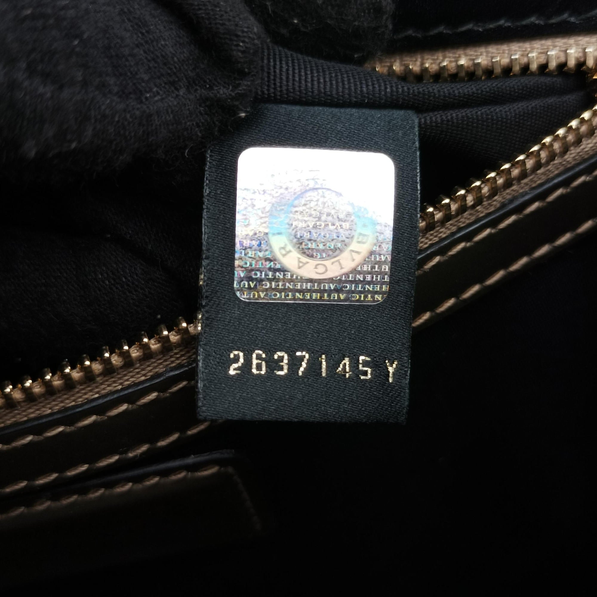 Secondhand Bvlgari SERPENTI FOREVER Golden Enamel  shoulderbag | stylenewstar
