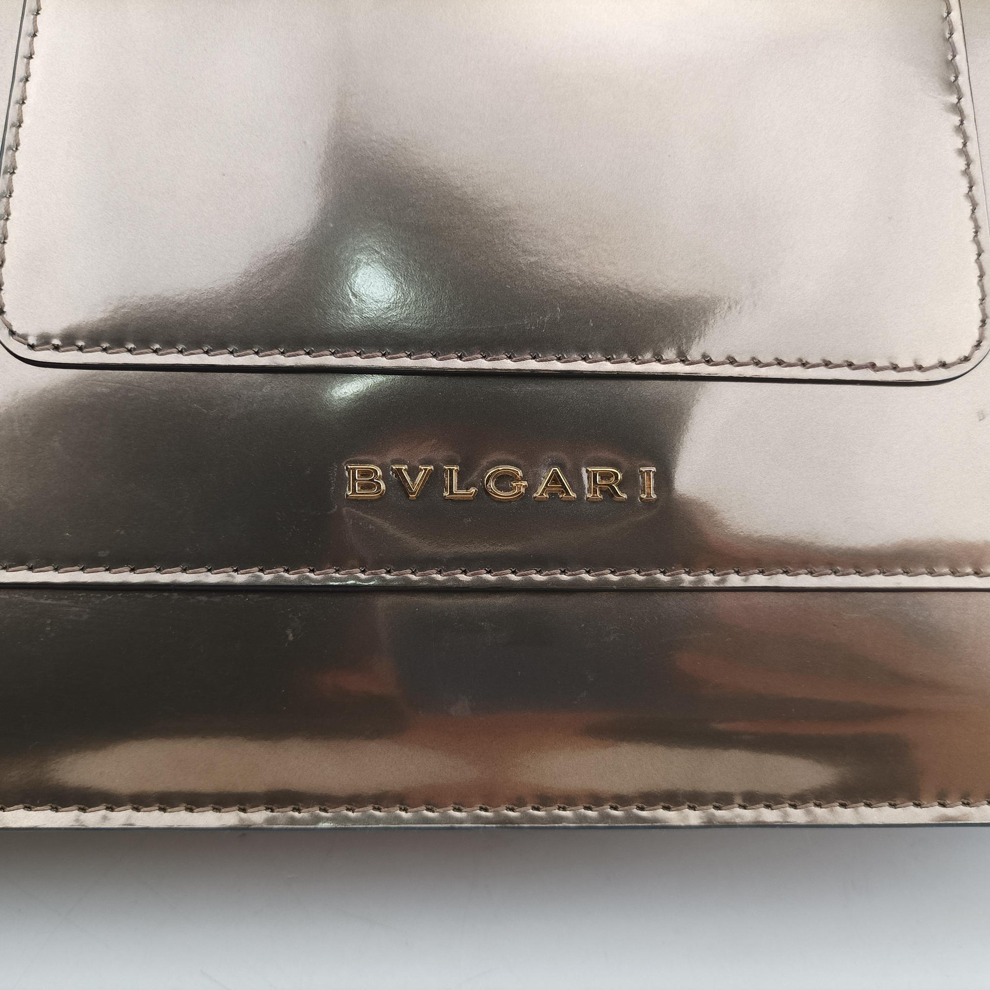 Secondhand Bvlgari SERPENTI FOREVER Golden Enamel  shoulderbag | stylenewstar