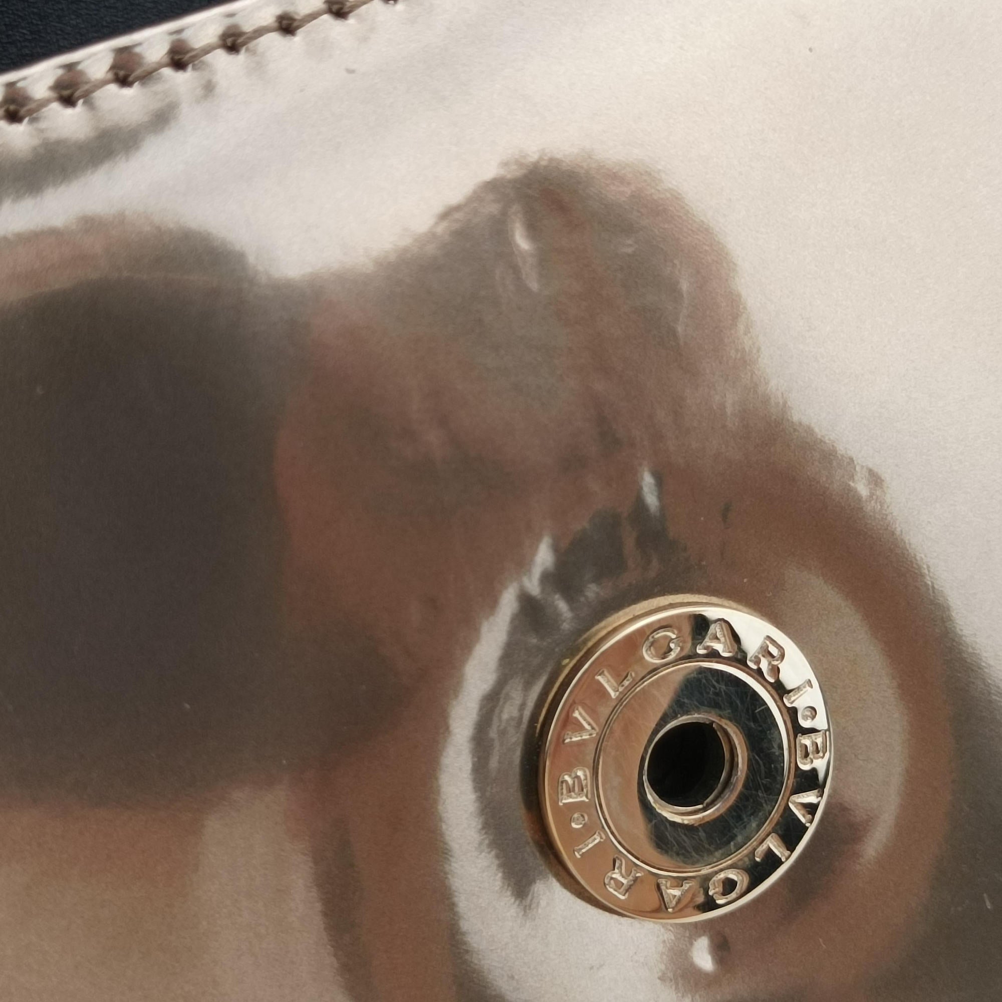Secondhand Bvlgari SERPENTI FOREVER Golden Enamel  shoulderbag | stylenewstar