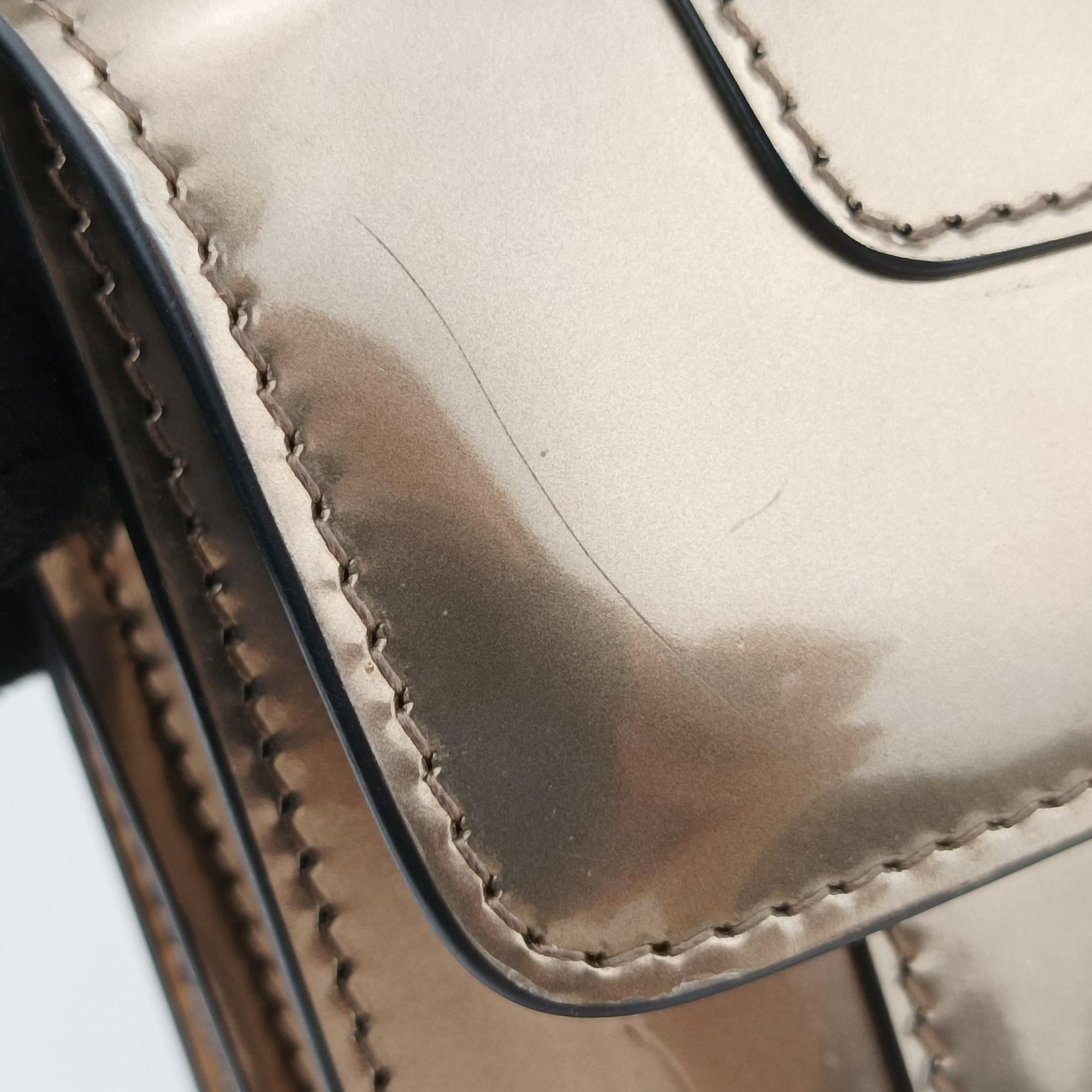Secondhand Bvlgari SERPENTI FOREVER Golden Enamel  shoulderbag | stylenewstar