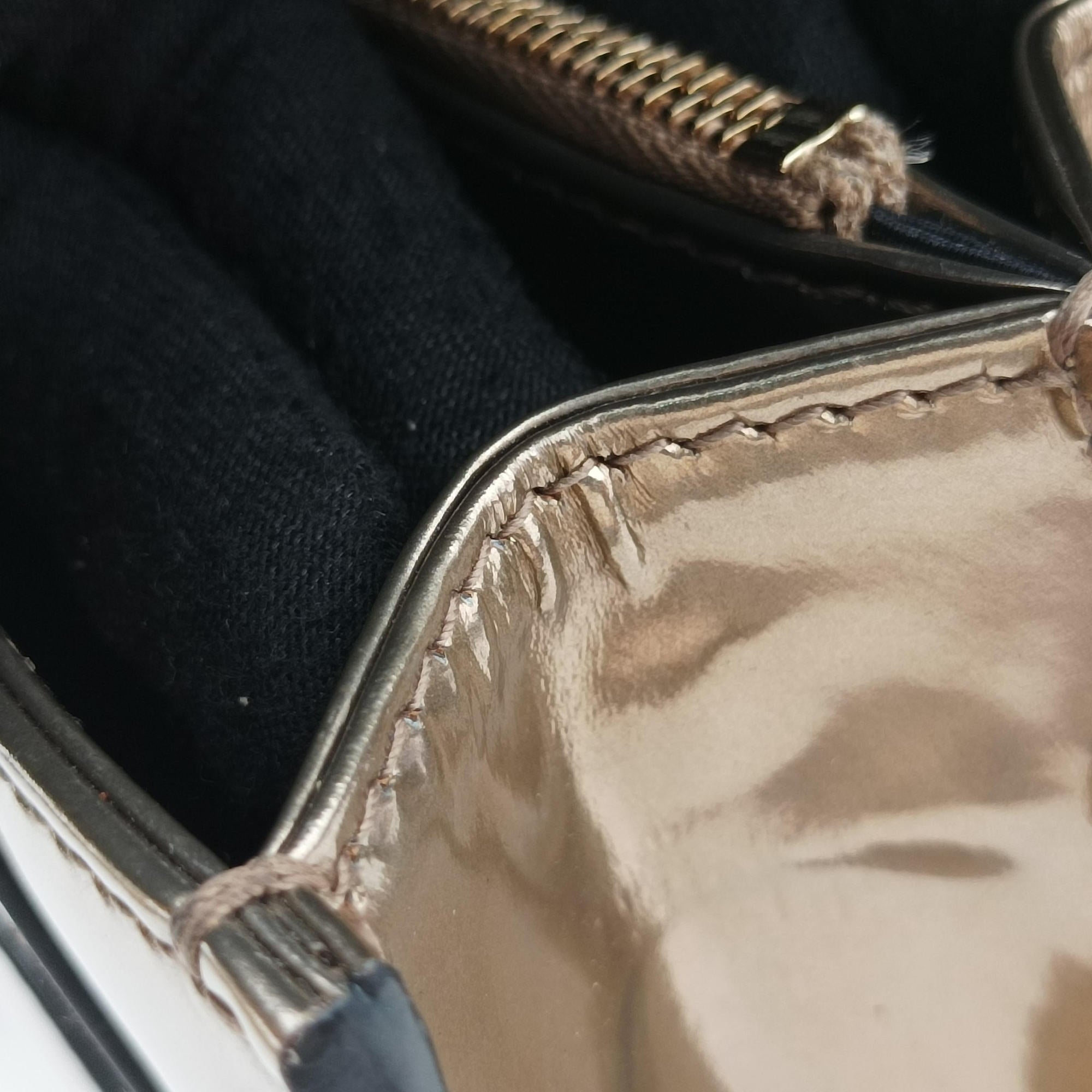Secondhand Bvlgari SERPENTI FOREVER Golden Enamel  shoulderbag | stylenewstar