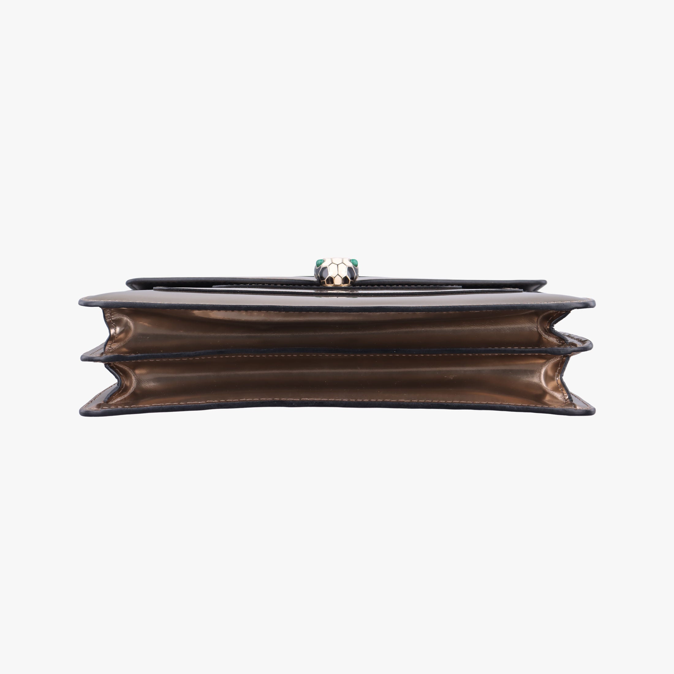 Secondhand Bvlgari SERPENTI FOREVER Golden Enamel  shoulderbag | stylenewstar