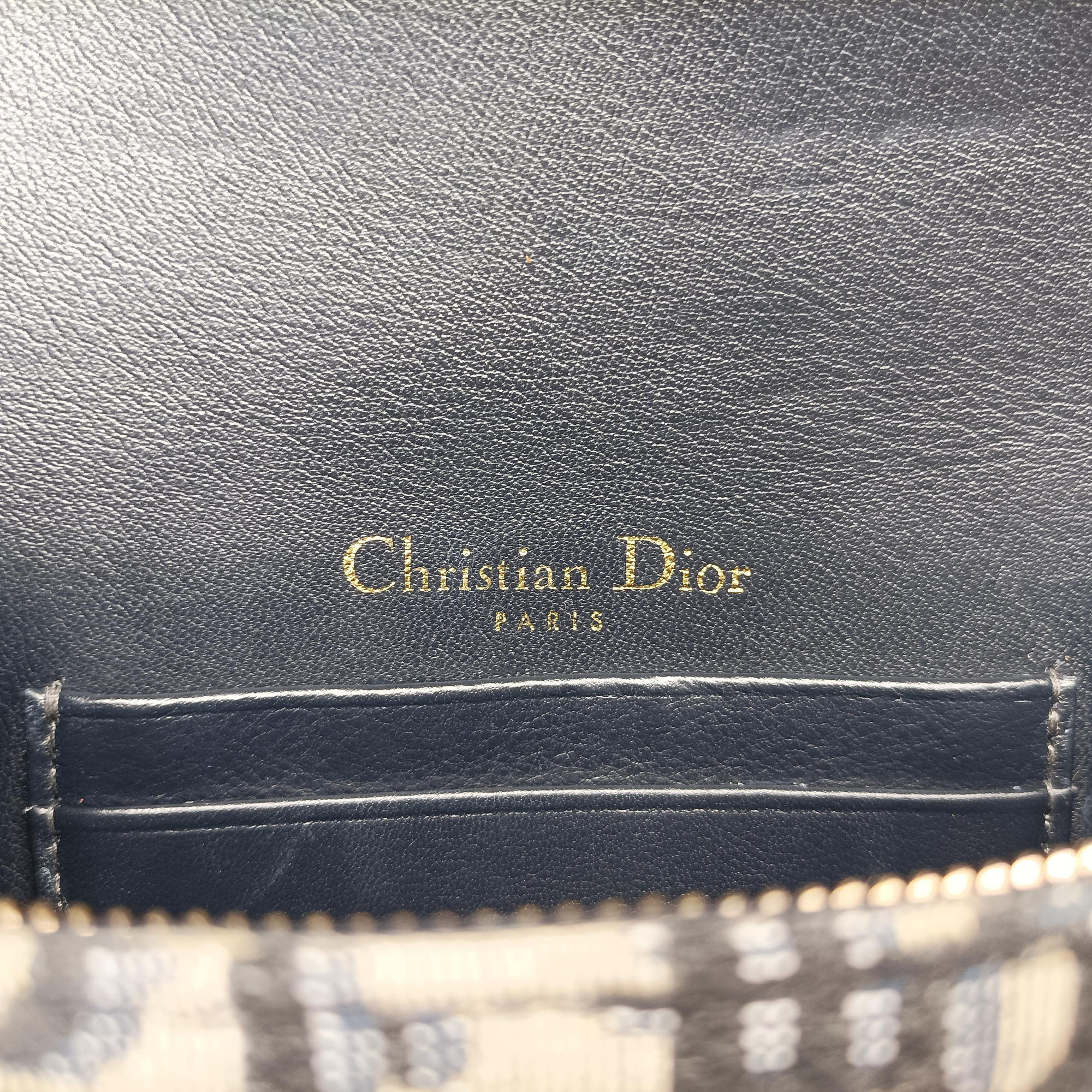 Vintage Christian Dior Saddle Navy×Gray jacquard  bum bag/waist bag | stylenewstar