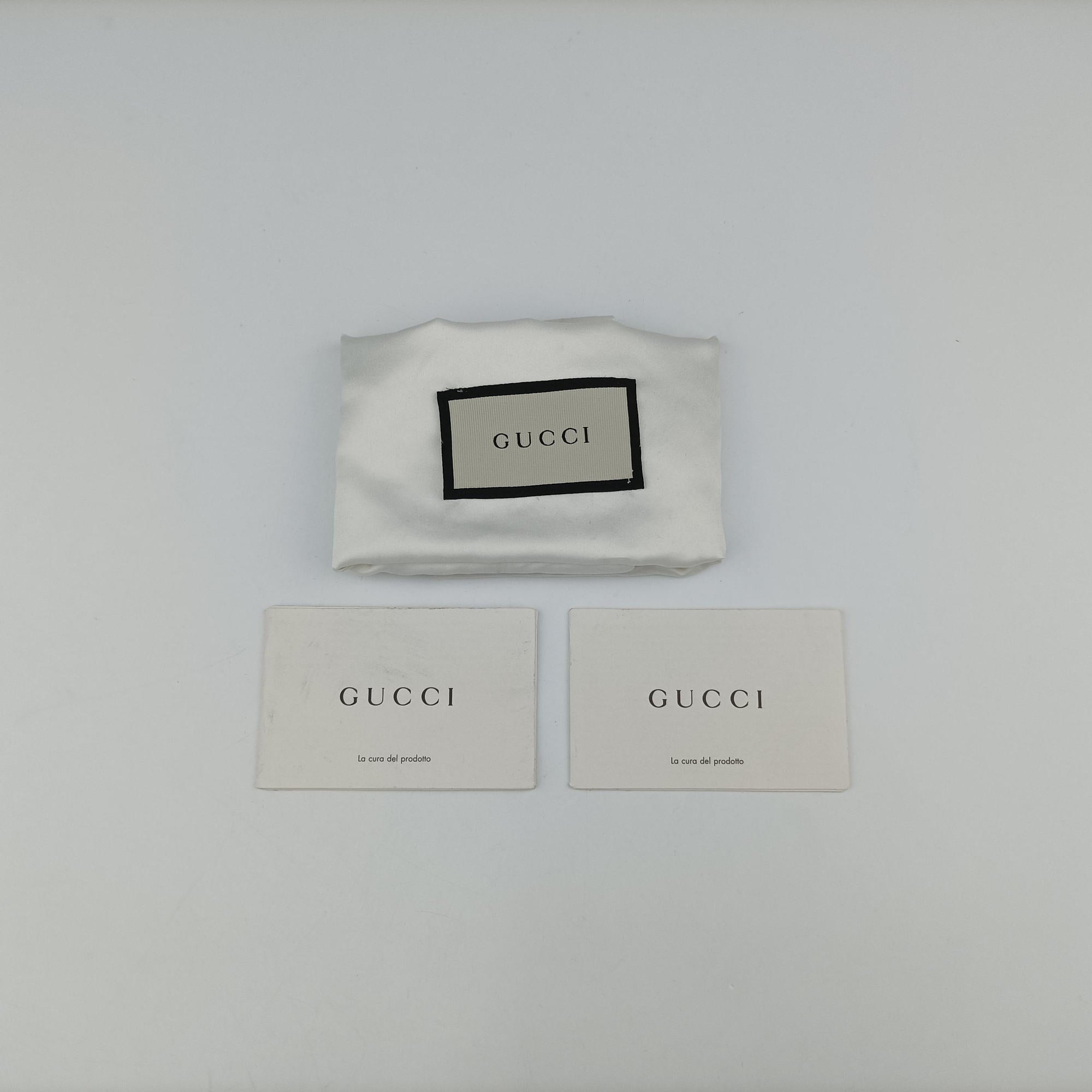 Pre-owned Gucci GG Marmont Red Leather 443497 shoulderbag | stylenewstar
