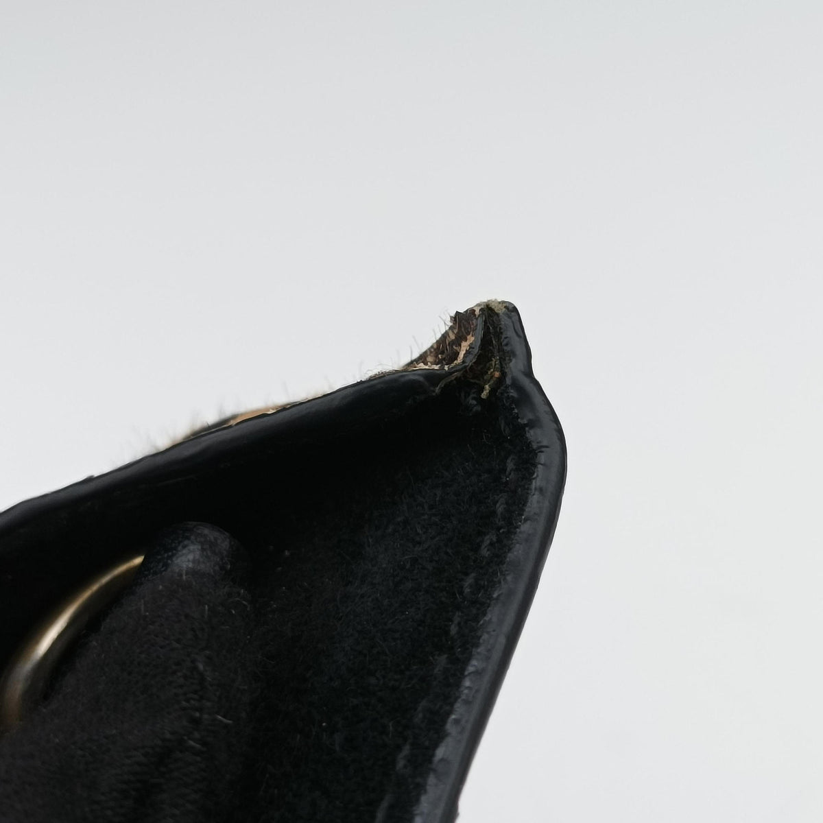 Pre-owned Bvlgari Serpenti Scaglie Black × Leopard Pattern Pony × Leather  shoulderbag | stylenewstar