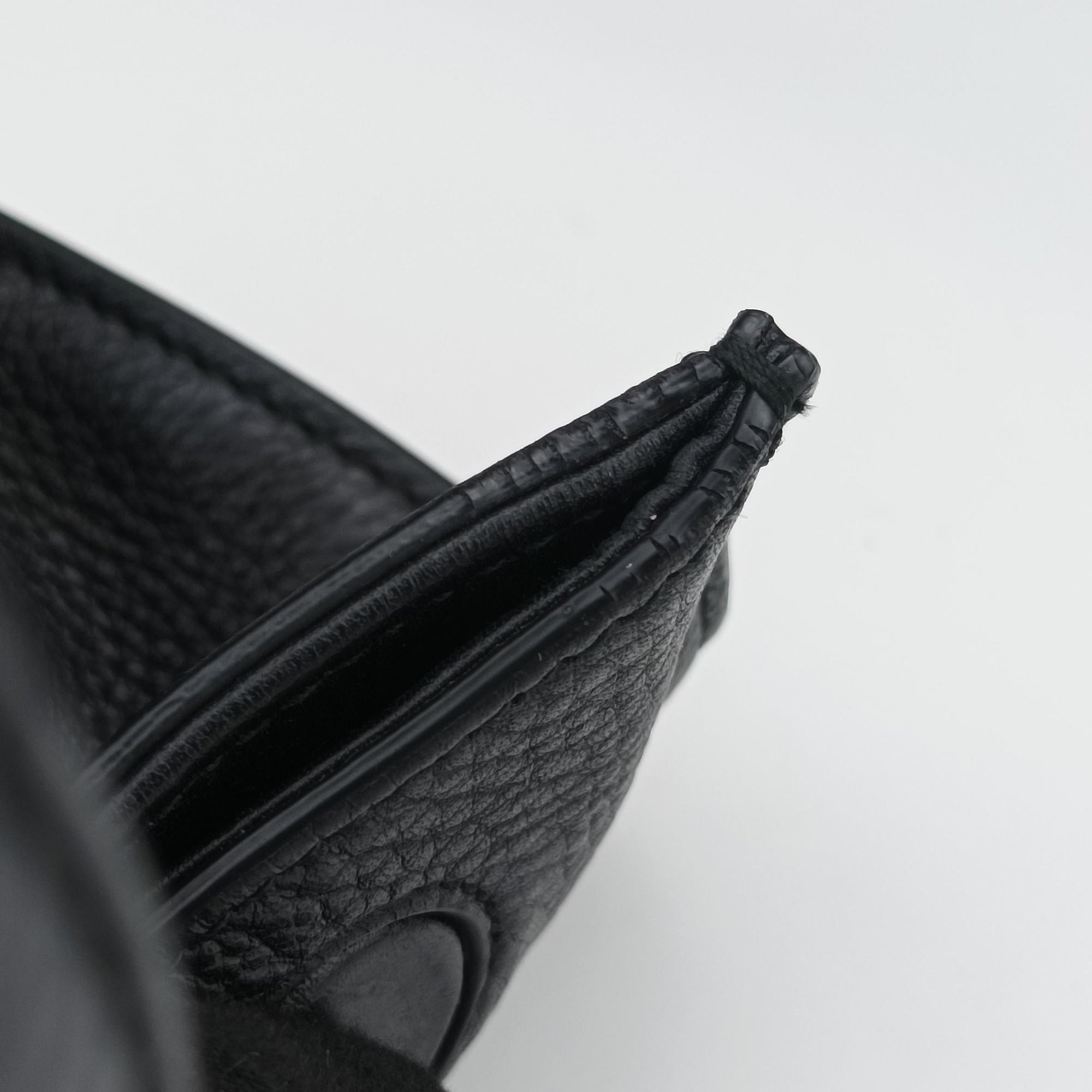 Pre-owned Gucci Bamboo Daily Black Leather 392013 shoulderbag | stylenewstar