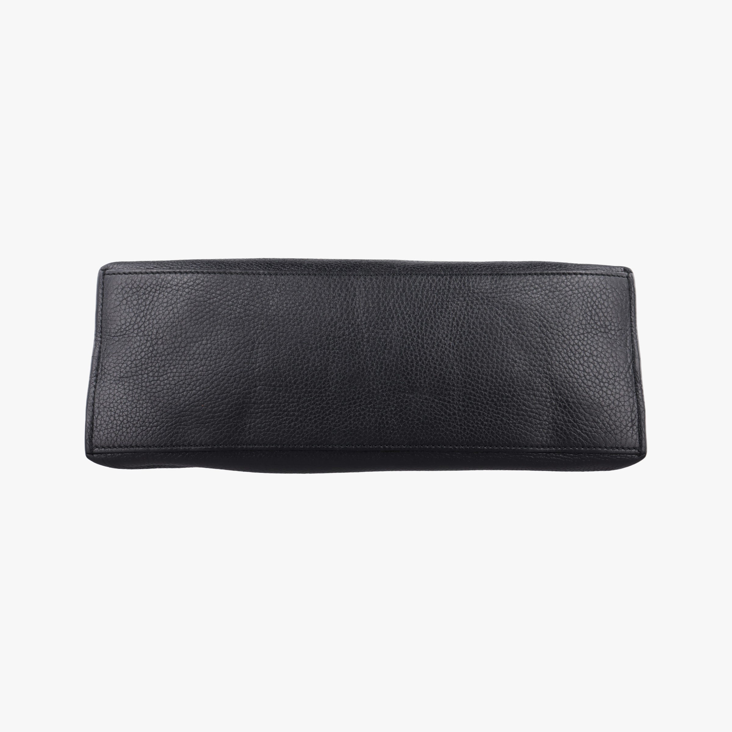 Pre-owned Gucci Bamboo Daily Black Leather 392013 shoulderbag | stylenewstar