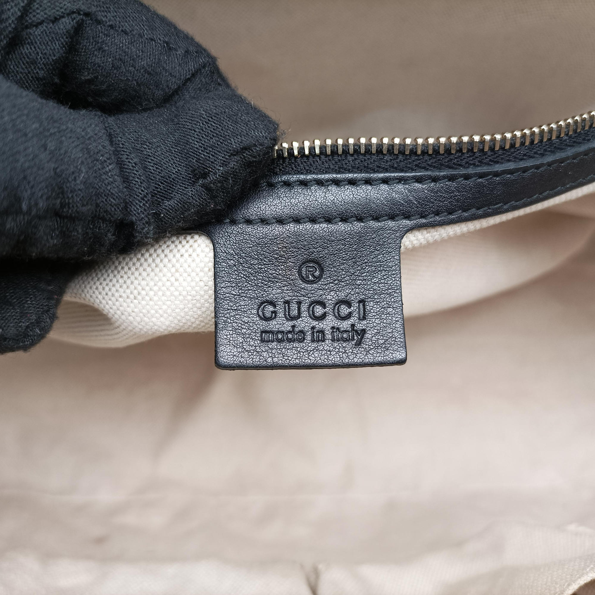 Pre-owned Gucci Microguccissima Black Patent 309614 shoulderbag | stylenewstar