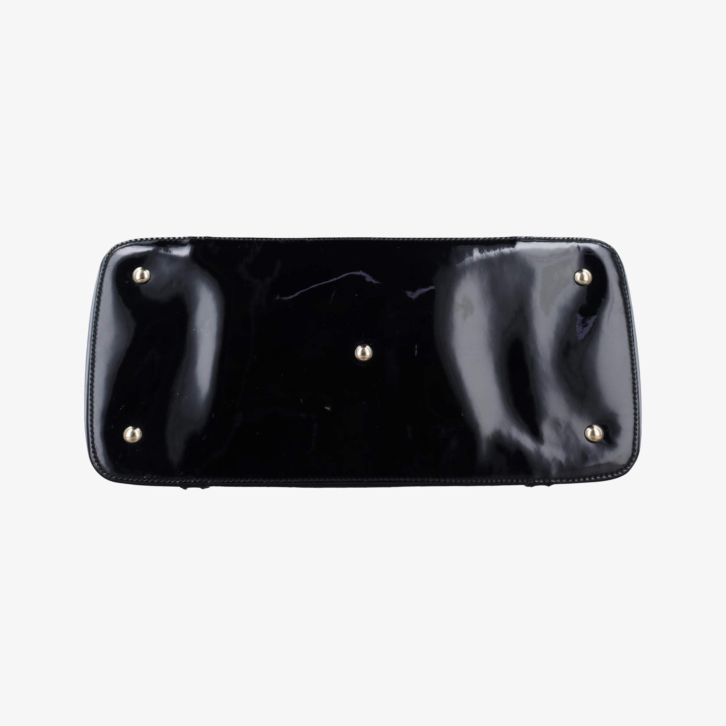 Pre-owned Gucci Microguccissima Black Patent 309614 shoulderbag | stylenewstar