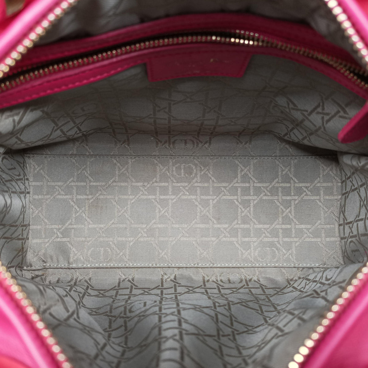 Pre-owned Christian Dior Lady Dior Rose lambskin  shoulderbag | stylenewstar