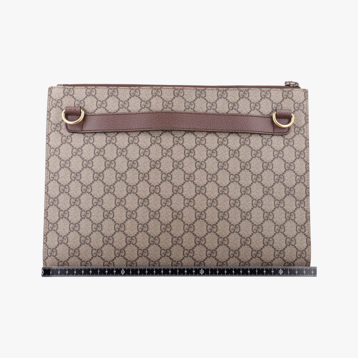 Pre-owned Gucci GG Supreme Courier Beige×multi PVC coated canvas 474083 shoulderbag | stylenewstar