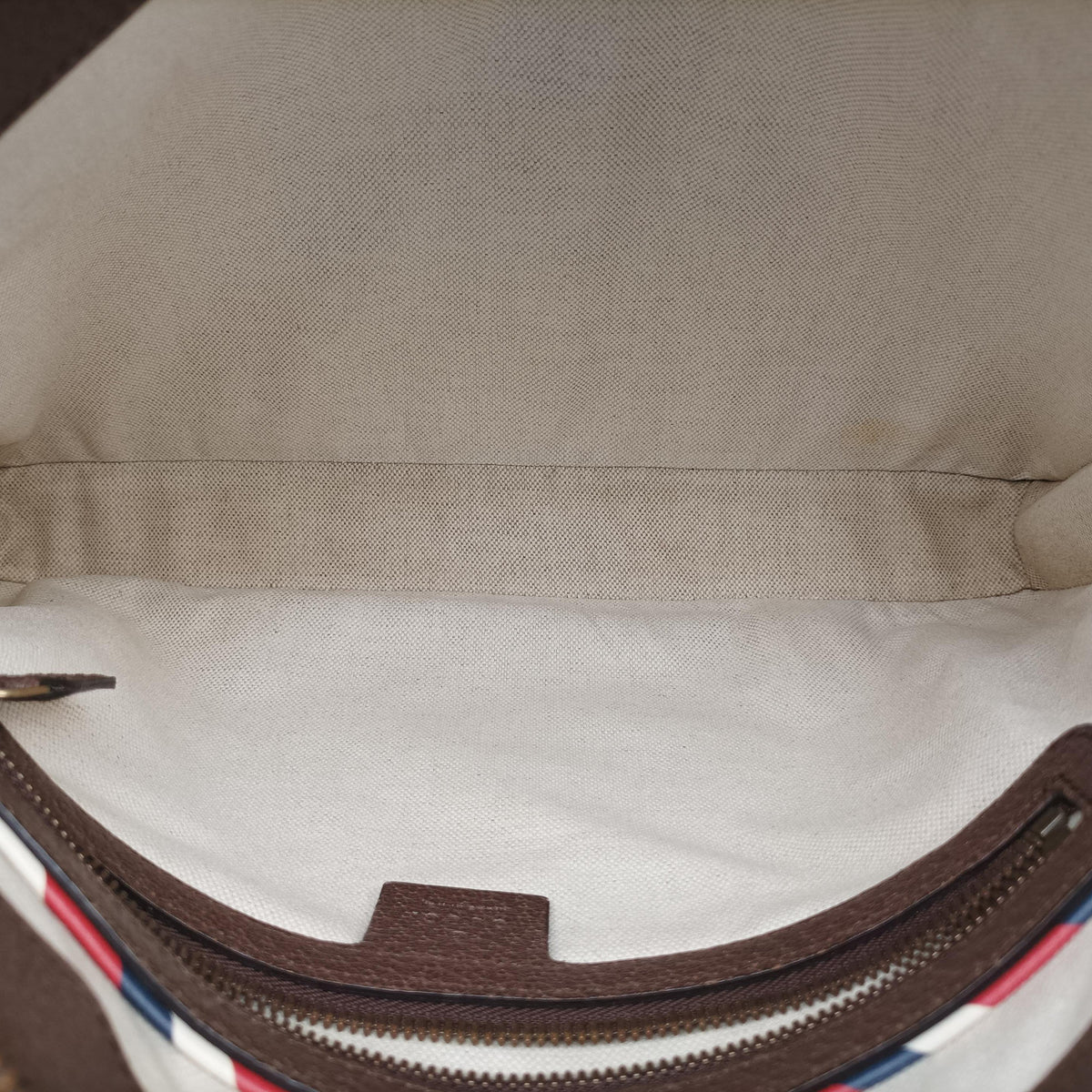 Secondhand Gucci GG Supreme Courier Beige×multi PVC coated canvas 474083 shoulderbag | stylenewstar