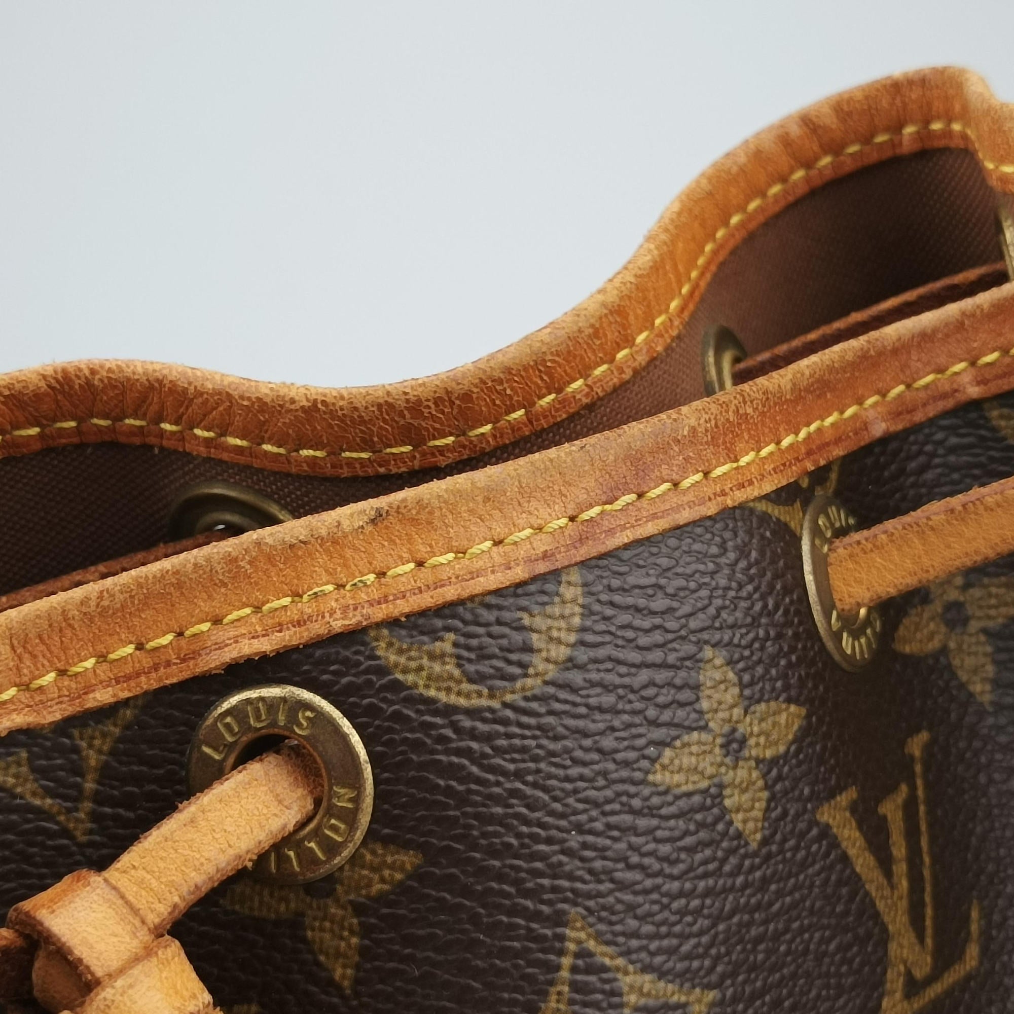 Vintage Louis Vuitton Noe Brown Monogram Canvas M42224 shoulderbag | stylenewstar