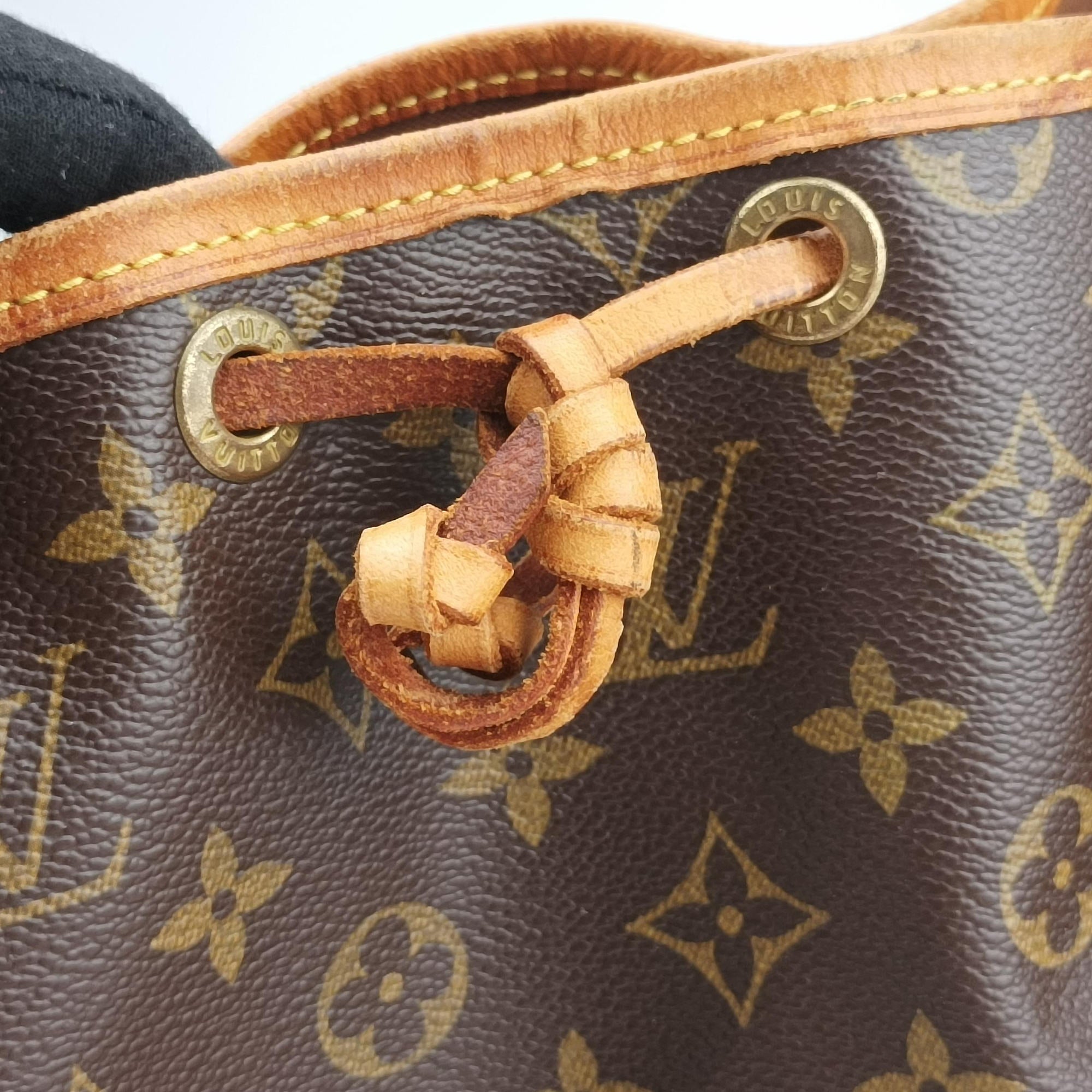 Vintage Louis Vuitton Noe Brown Monogram Canvas M42224 shoulderbag | stylenewstar