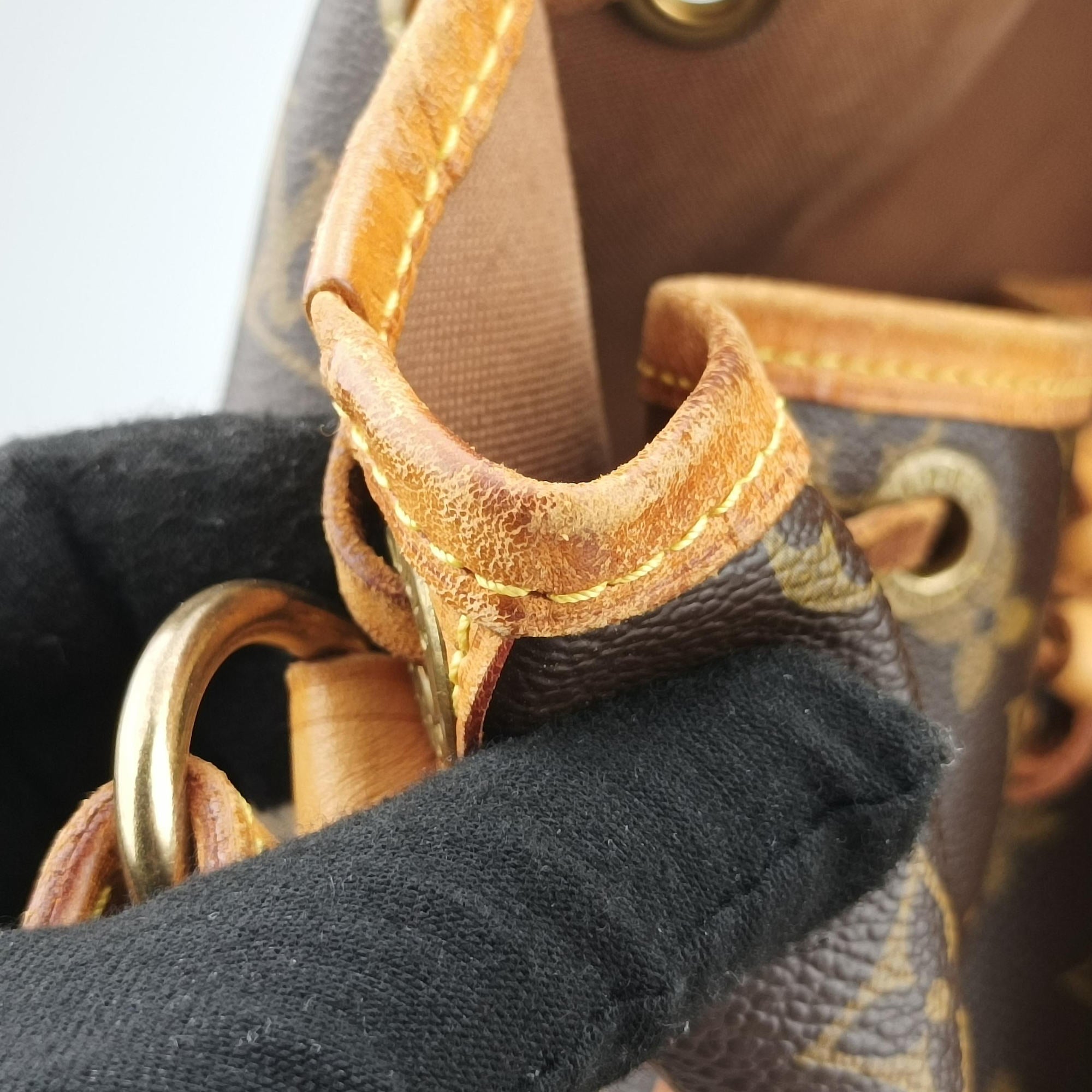 Vintage Louis Vuitton Noe Brown Monogram Canvas M42224 shoulderbag | stylenewstar