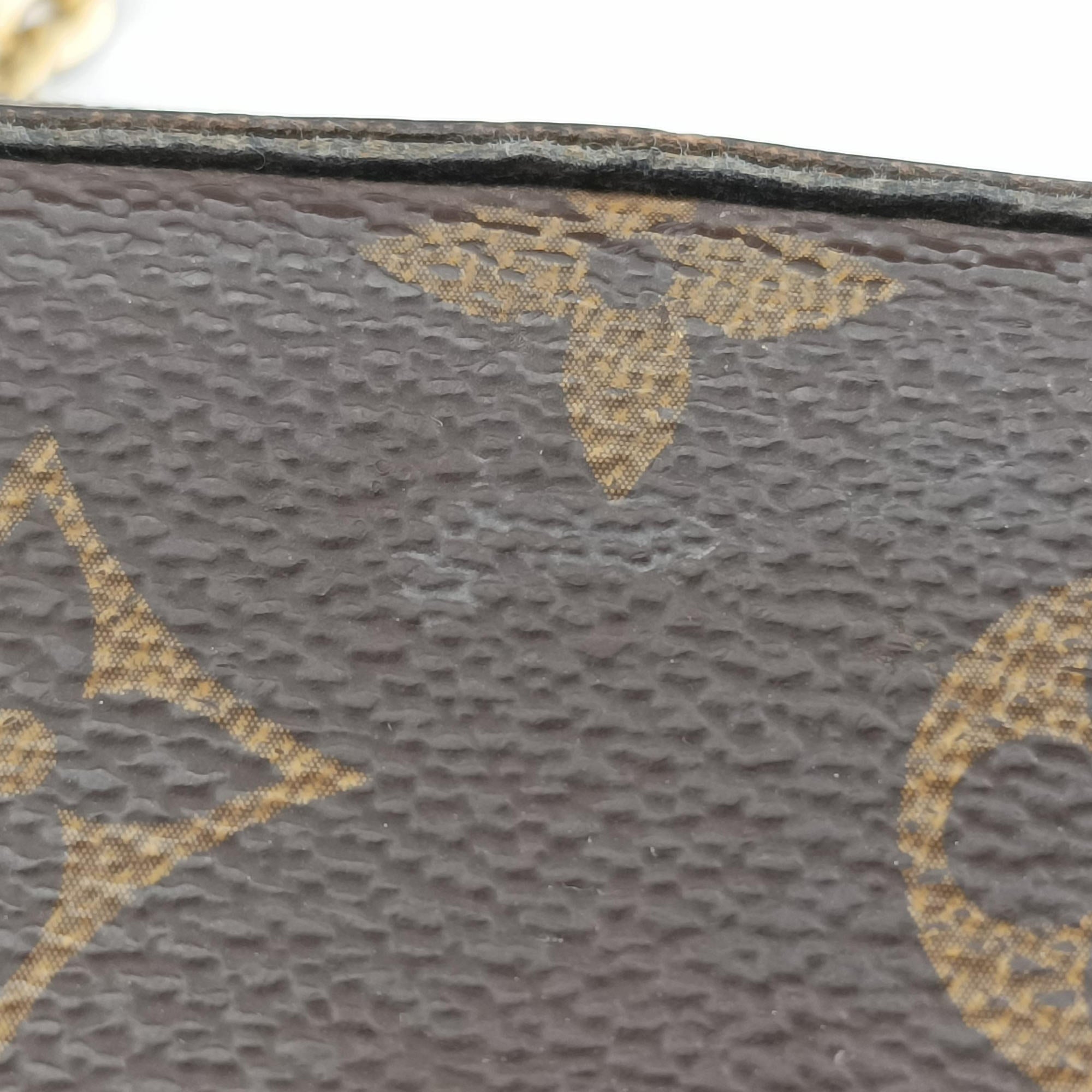 Secondhand Louis Vuitton Pochette Felicie Brown Monogram Canvas M61276 shoulderbag | stylenewstar