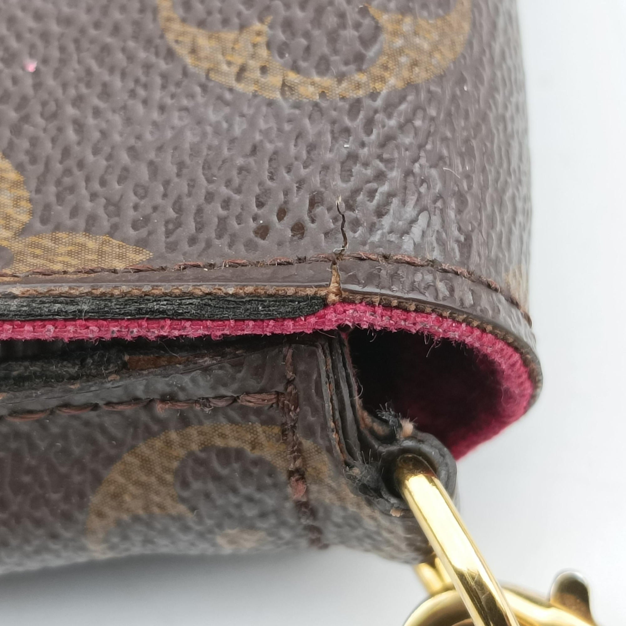 Secondhand Louis Vuitton Pochette Felicie Brown Monogram Canvas M61276 shoulderbag | stylenewstar