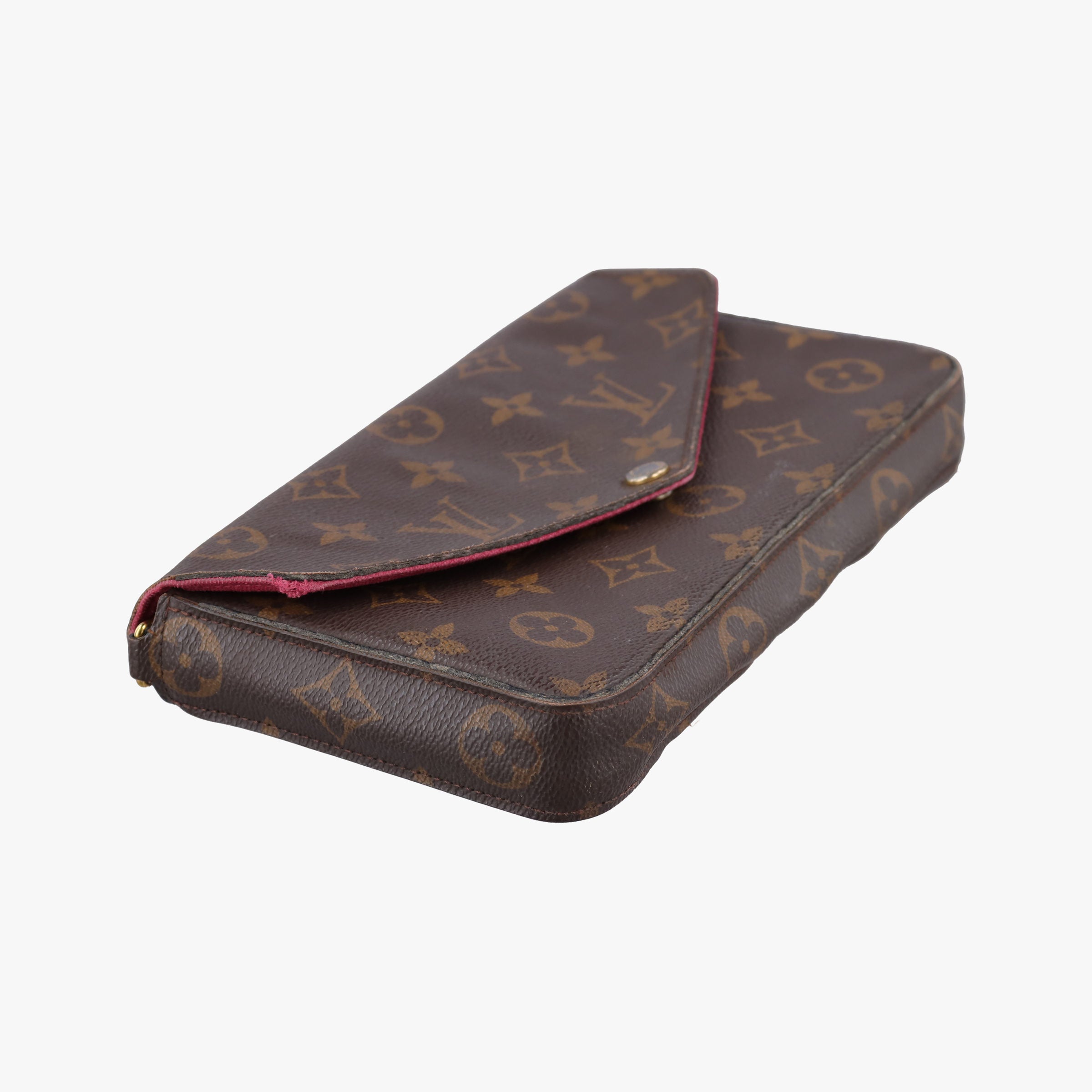 Secondhand Louis Vuitton Pochette Felicie Brown Monogram Canvas M61276 shoulderbag | stylenewstar